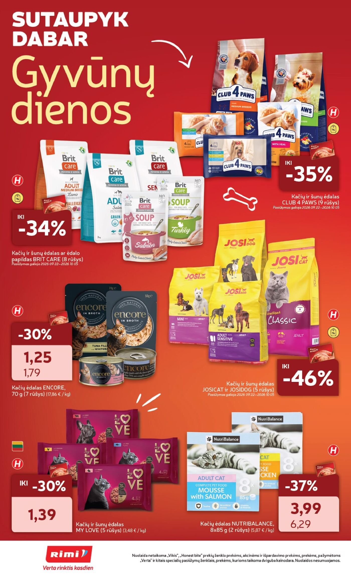 „Rimi“ savaitinis leidinys Nr. 40 (2026.09.29 - 2026.10.05) – 2 puslapis