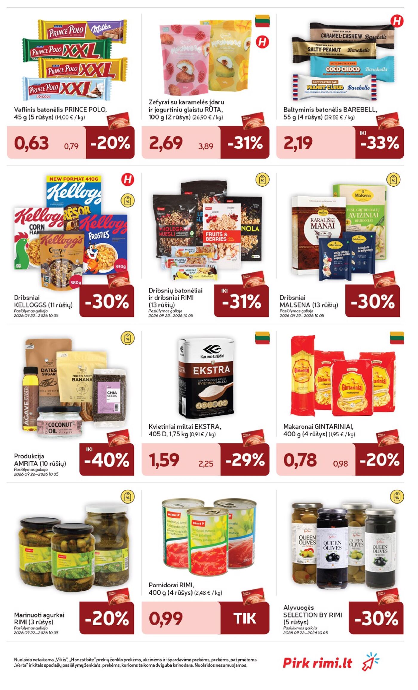 „Rimi“ savaitinis leidinys Nr. 40 (2026.09.29 - 2026.10.05) – 27 puslapis