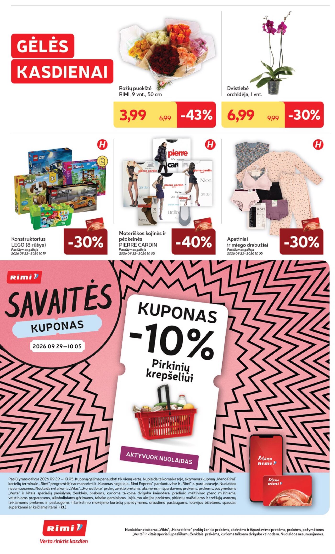 „Rimi“ savaitinis leidinys Nr. 40 (2026.09.29 - 2026.10.05) – 36 puslapis