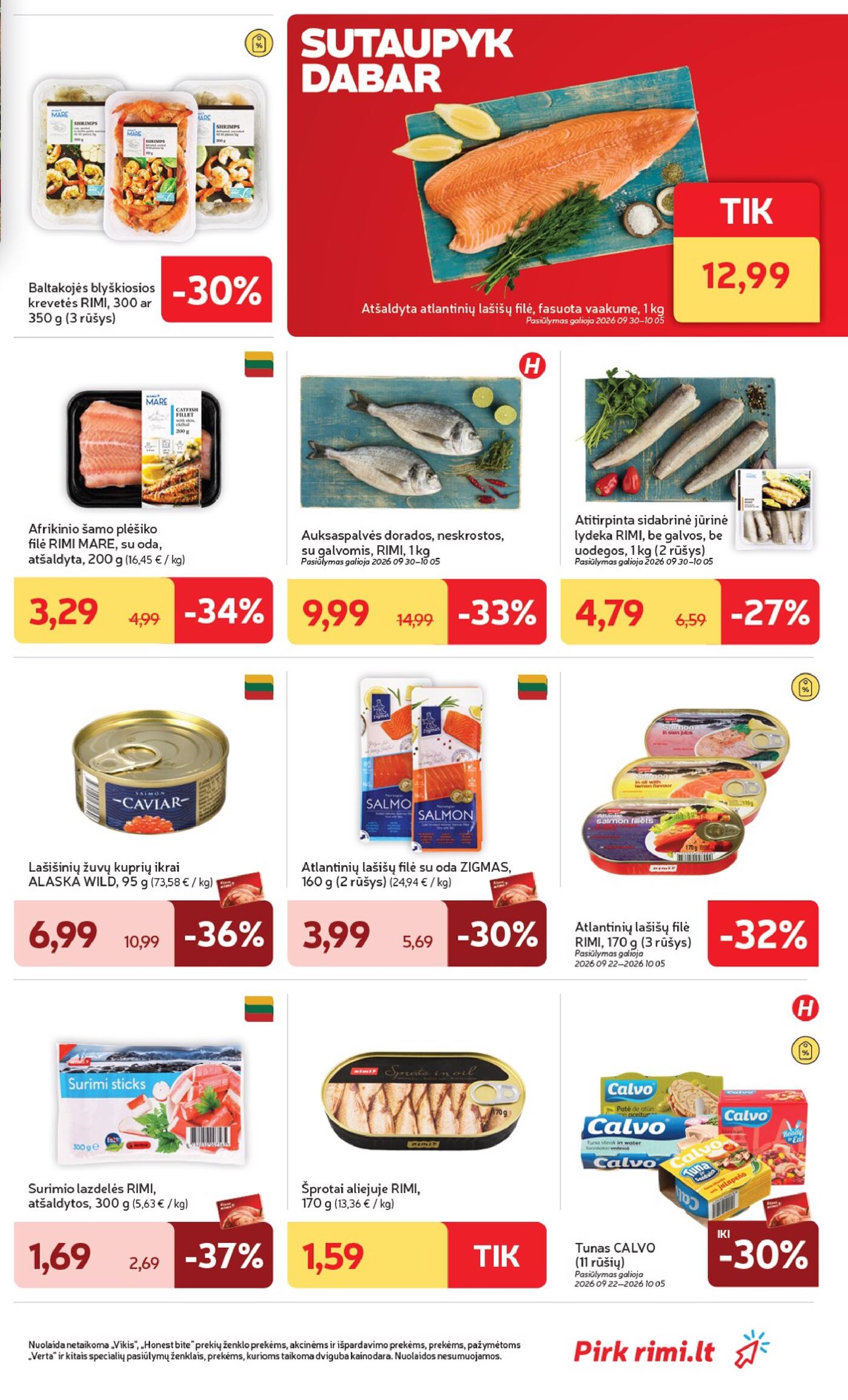 „Rimi“ savaitinis leidinys Nr. 40 (2026.09.29 - 2026.10.05) – 5 puslapis
