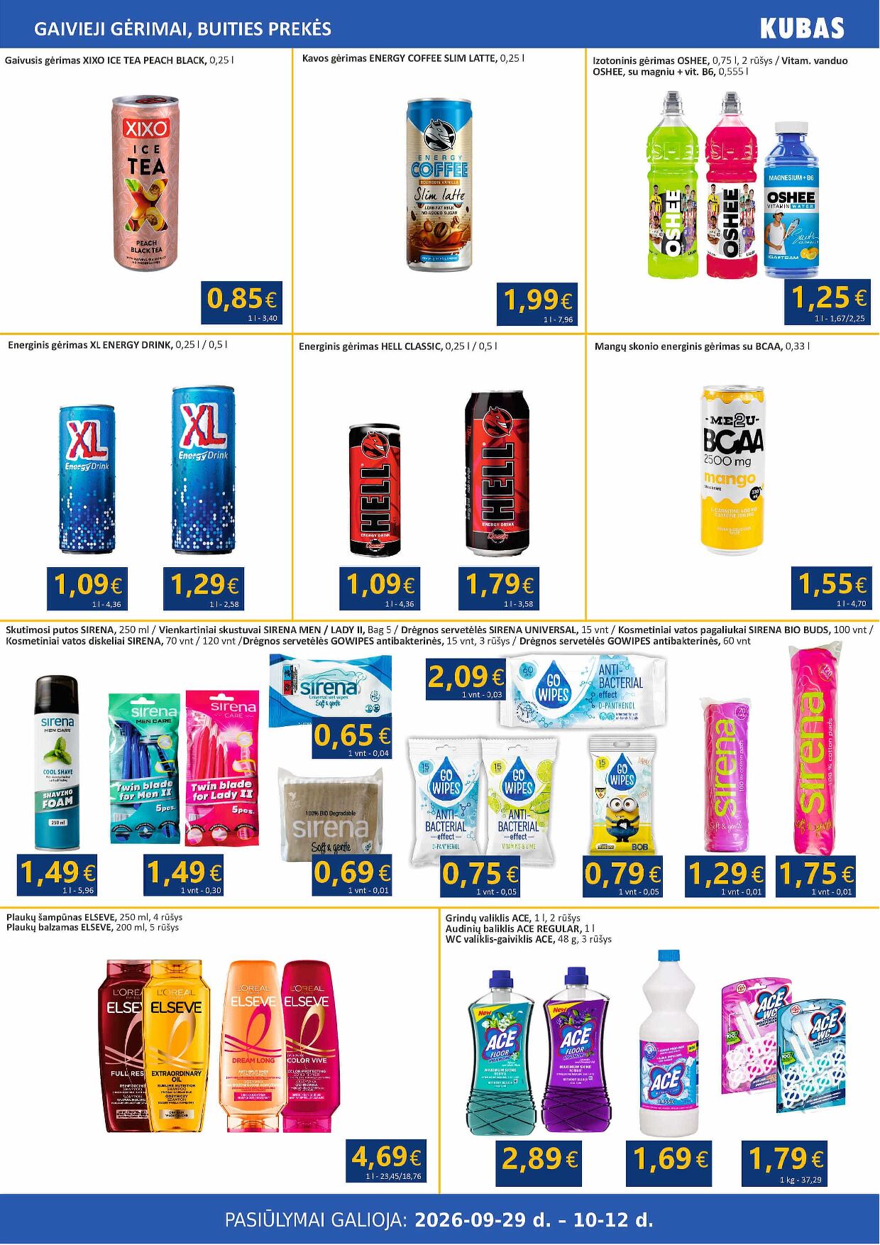 Kubas: Visada žemos kainos! – 10 puslapis