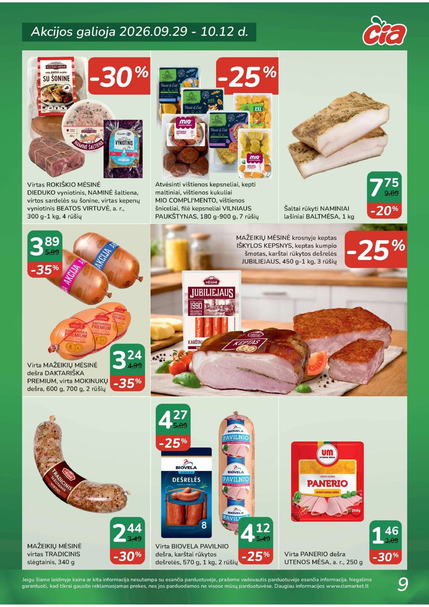 Čia Akcijų leidinys: TOP PREKĖS – 8 puslapis
