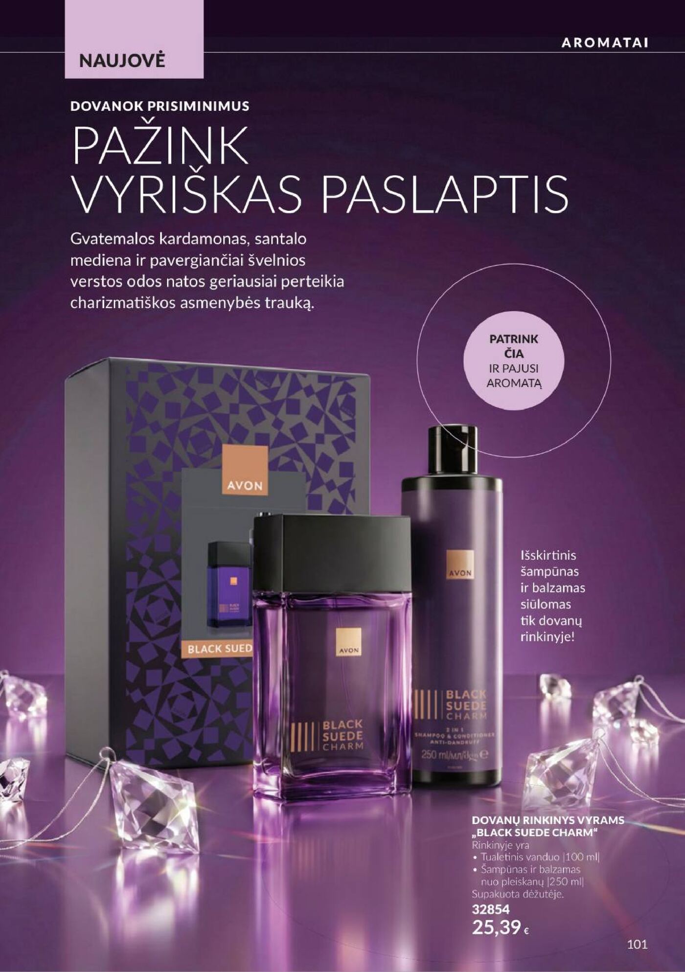 Naujas Avon nuolaidų leidinys - Spalio katalogas Nr.C10 – 101 puslapis