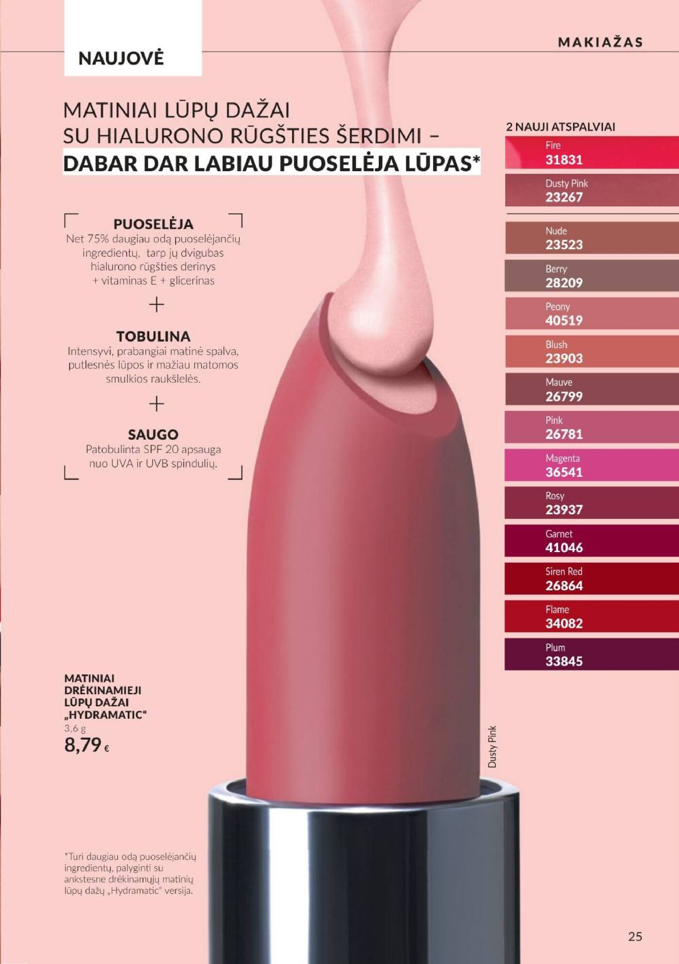 Naujas Avon nuolaidų leidinys - Spalio katalogas Nr.C10 – 25 puslapis