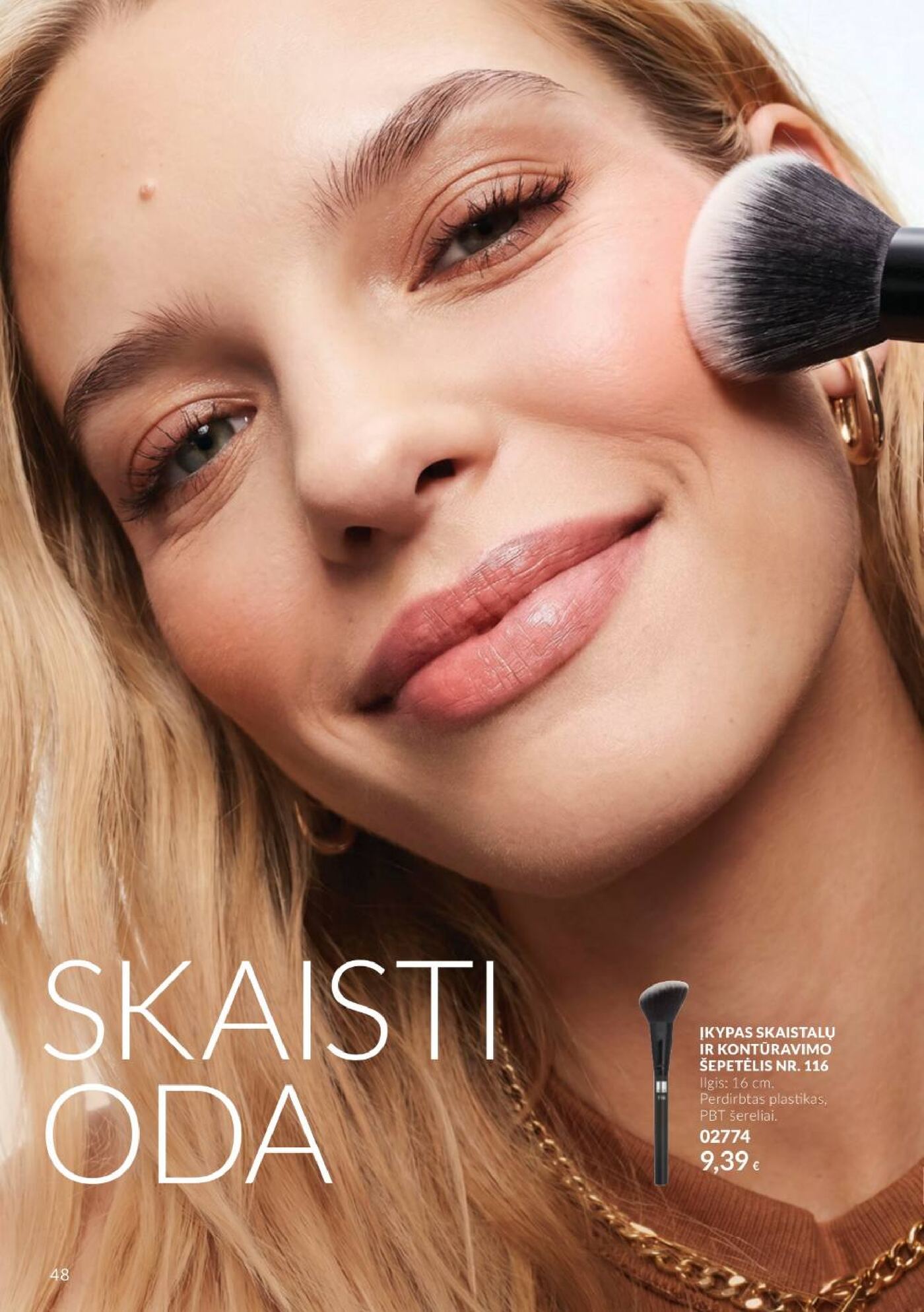 Naujas Avon nuolaidų leidinys - Spalio katalogas Nr.C10 – 48 puslapis