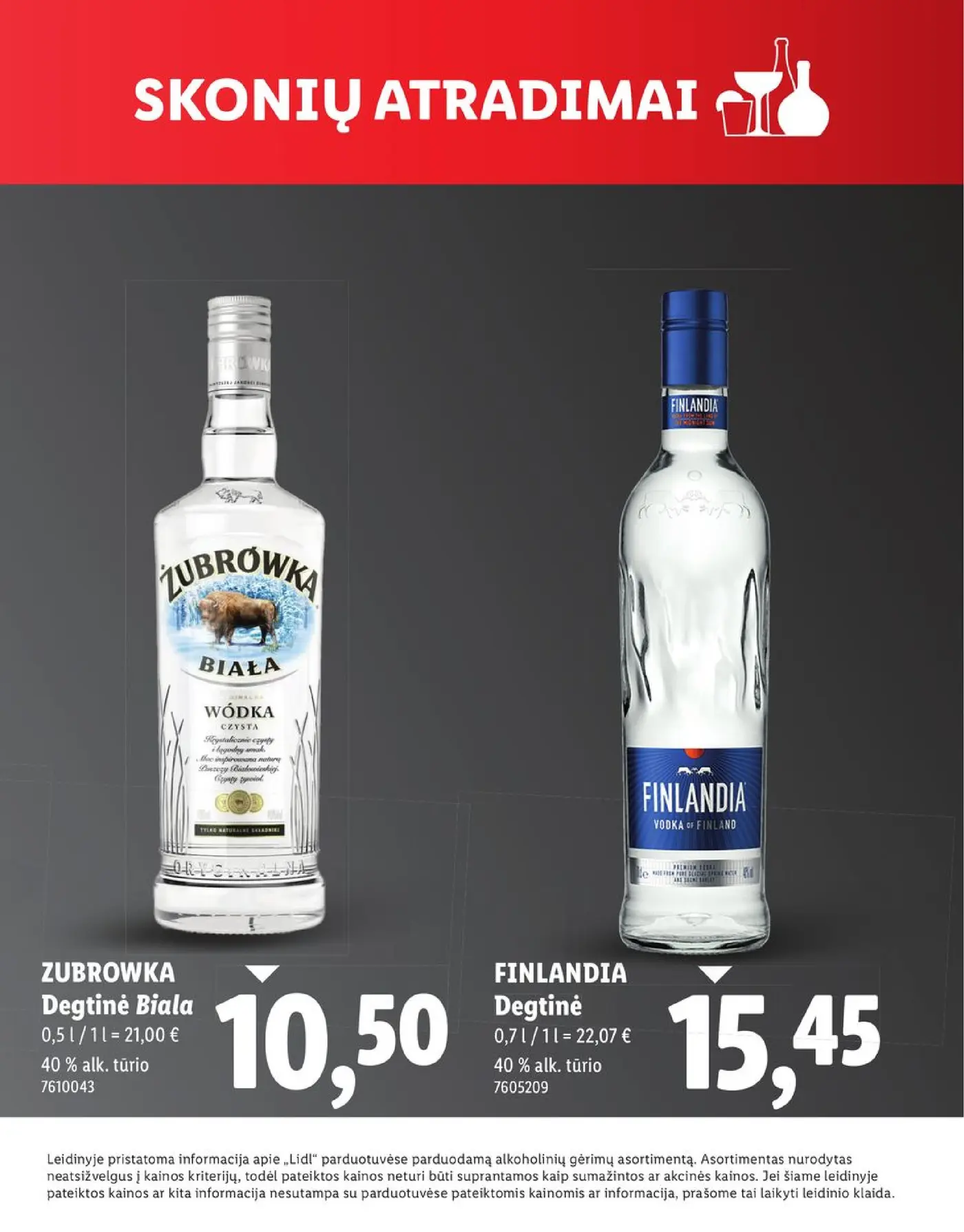 Naujas Lidl nuolaidų leidinys - SKONIO ATRADIMAI – 15 puslapis