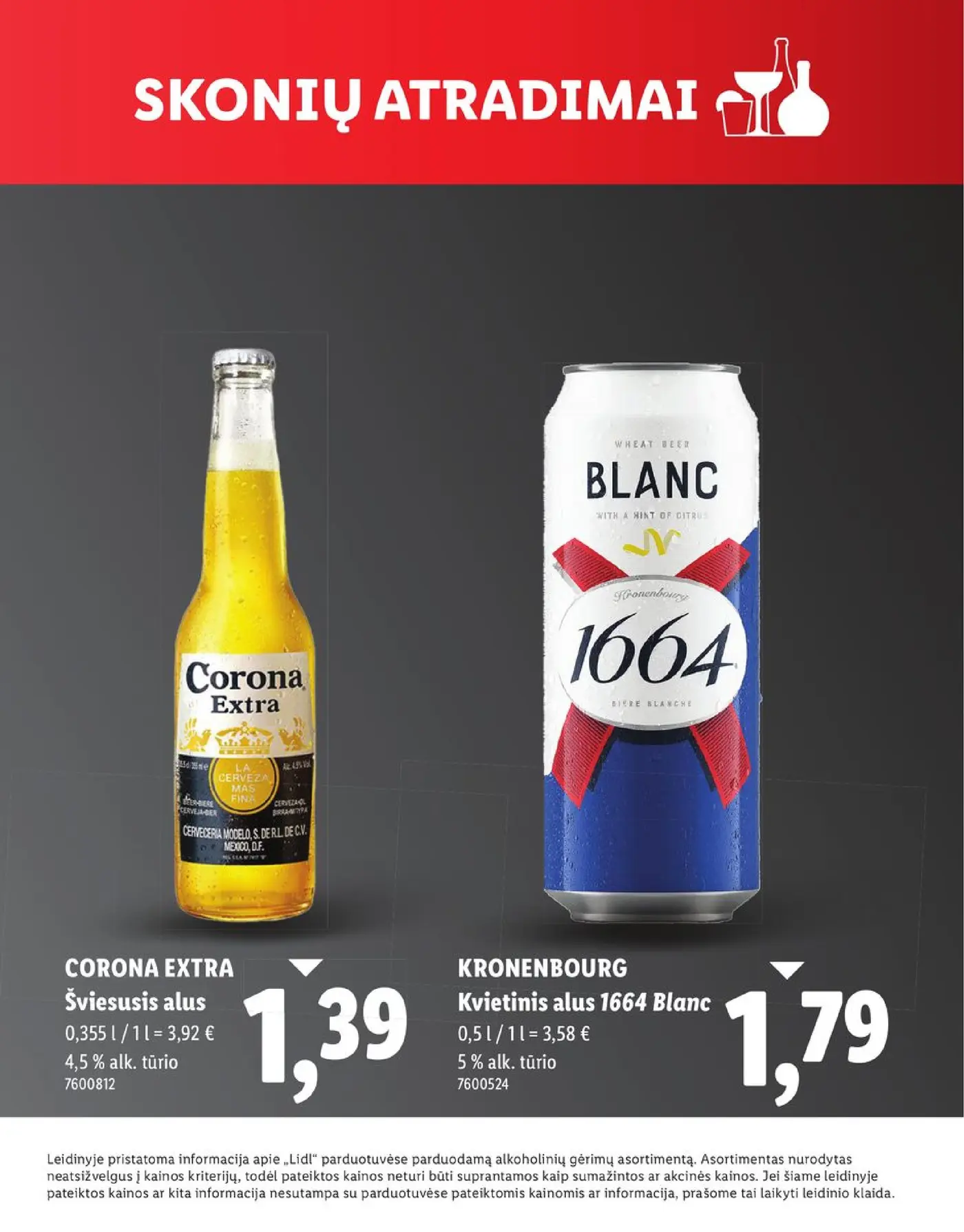 Naujas Lidl nuolaidų leidinys - SKONIO ATRADIMAI – 3 puslapis
