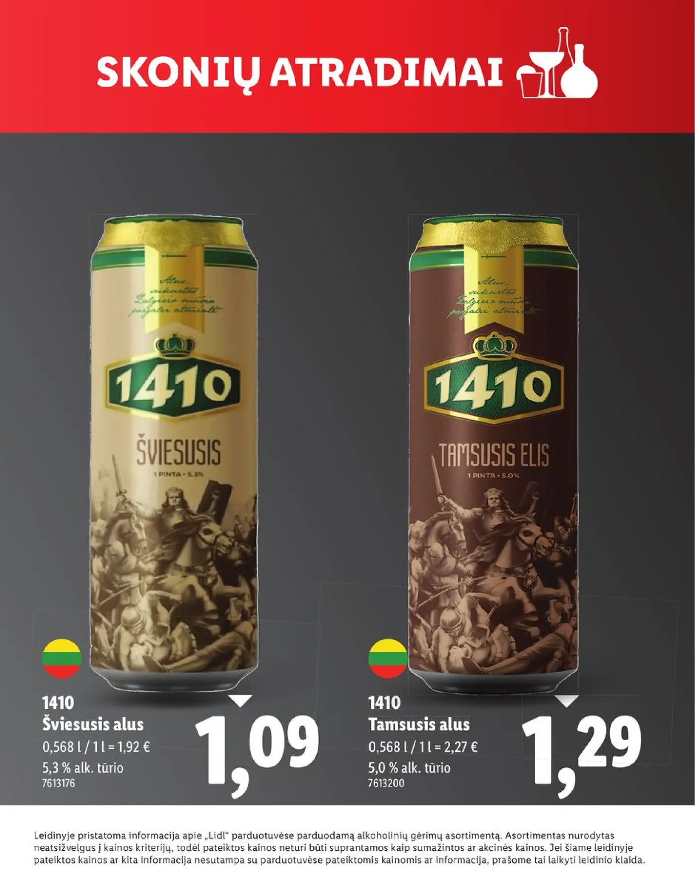 Naujas Lidl nuolaidų leidinys - SKONIO ATRADIMAI – 5 puslapis