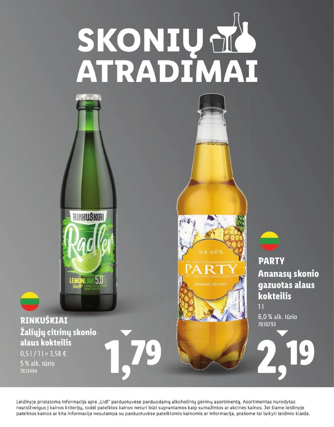 Naujas Lidl nuolaidų leidinys - SKONIO ATRADIMAI – 6 puslapis
