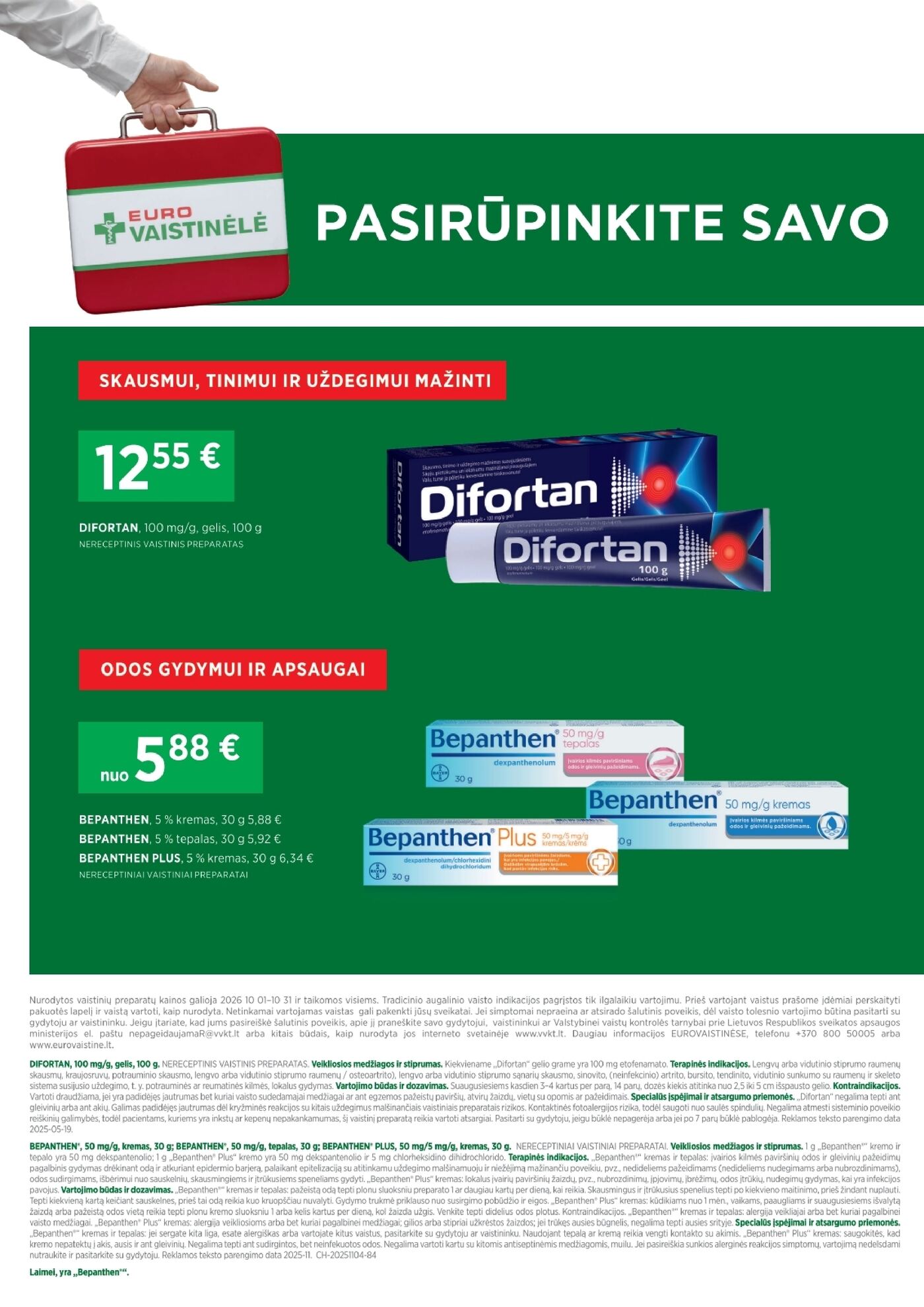 Naujas Eurovaistinė nuolaidų leidinys - Aktualiausios prekės už mažą kainą – 6 puslapis