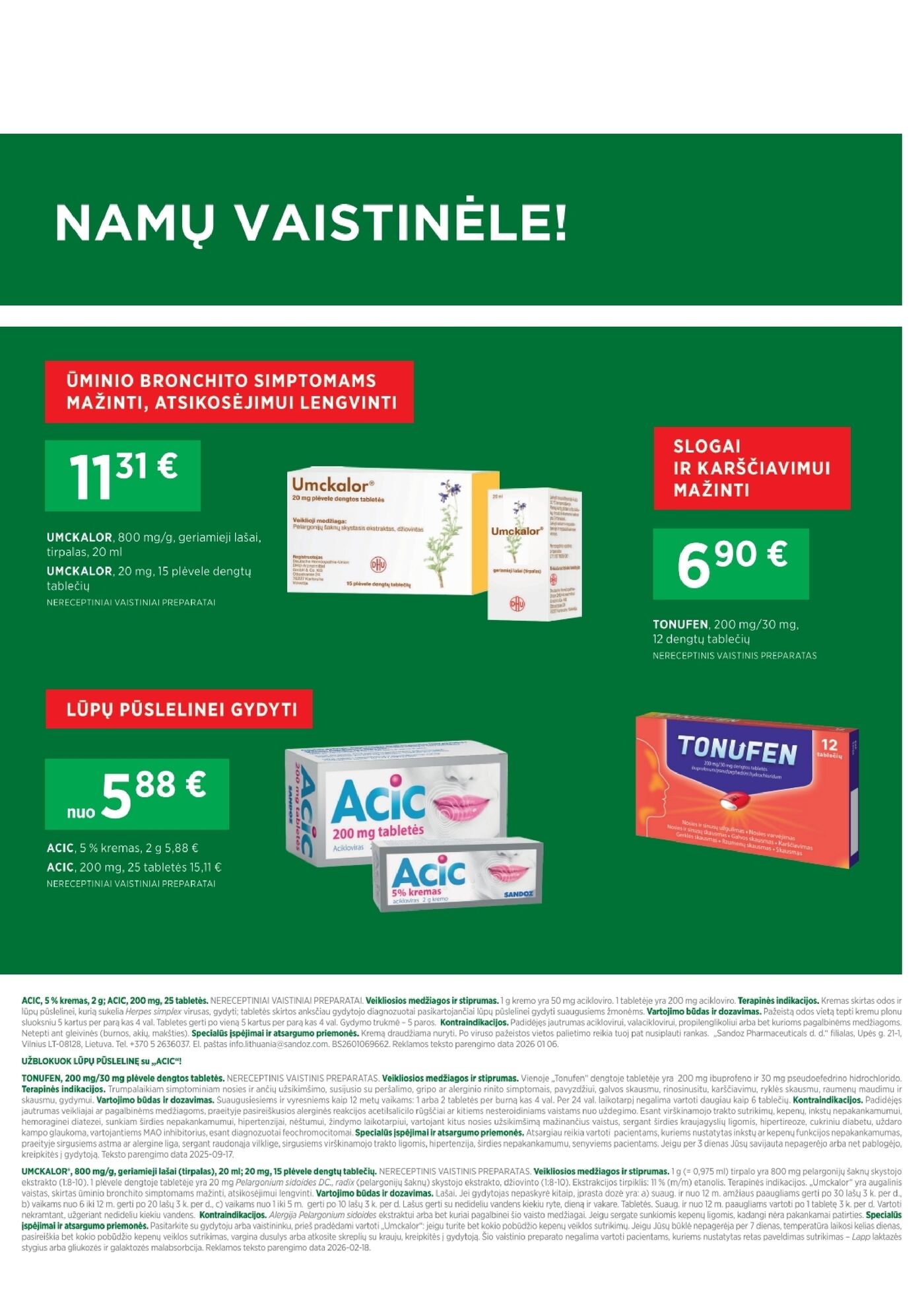 Naujas Eurovaistinė nuolaidų leidinys - Aktualiausios prekės už mažą kainą – 7 puslapis