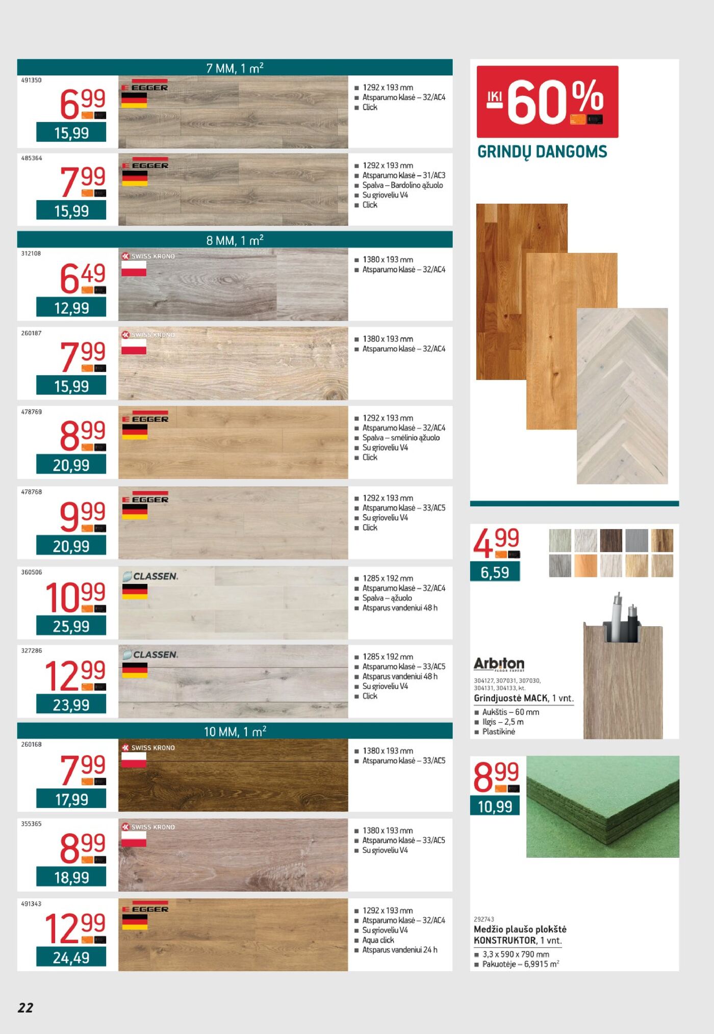 Naujas Ermitažas nuolaidų leidinys - Leidinys nr. 10 – 22 puslapis