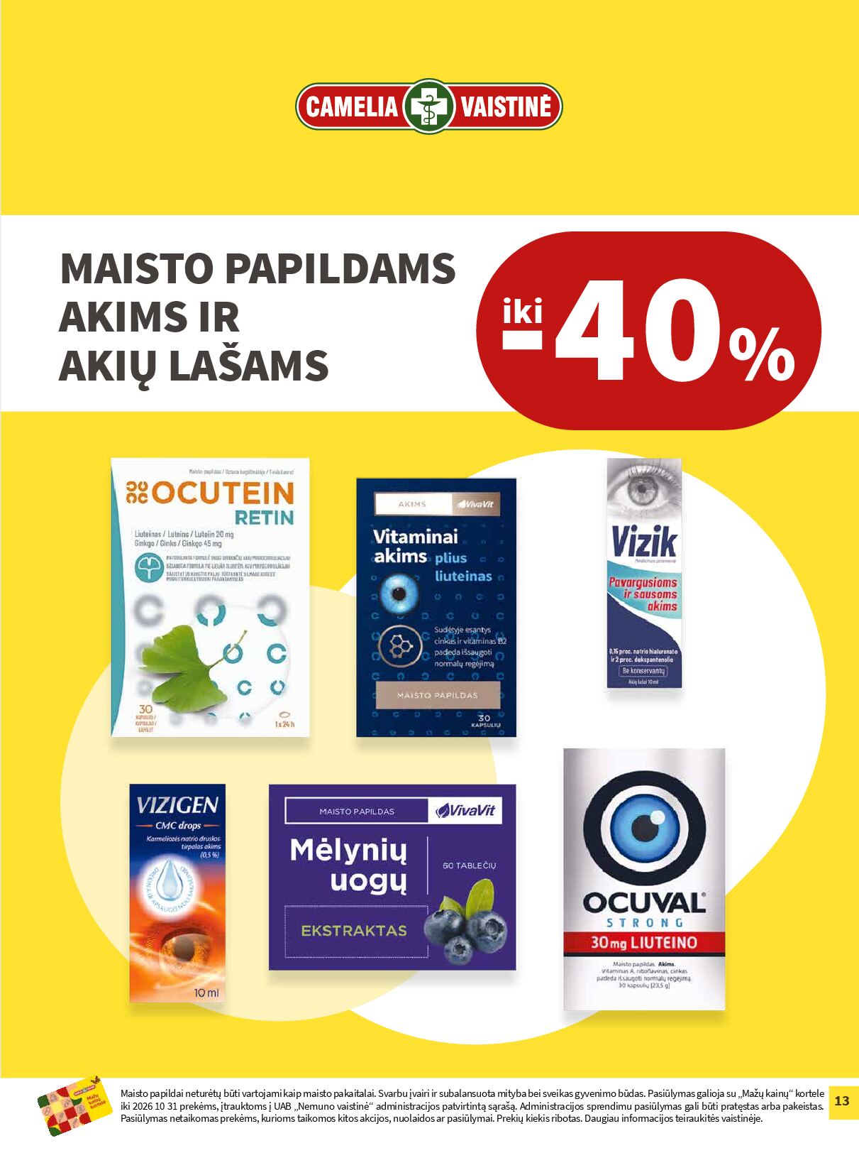 Naujas Camelia nuolaidų leidinys - Kartu vienas dėl kito – 13 puslapis