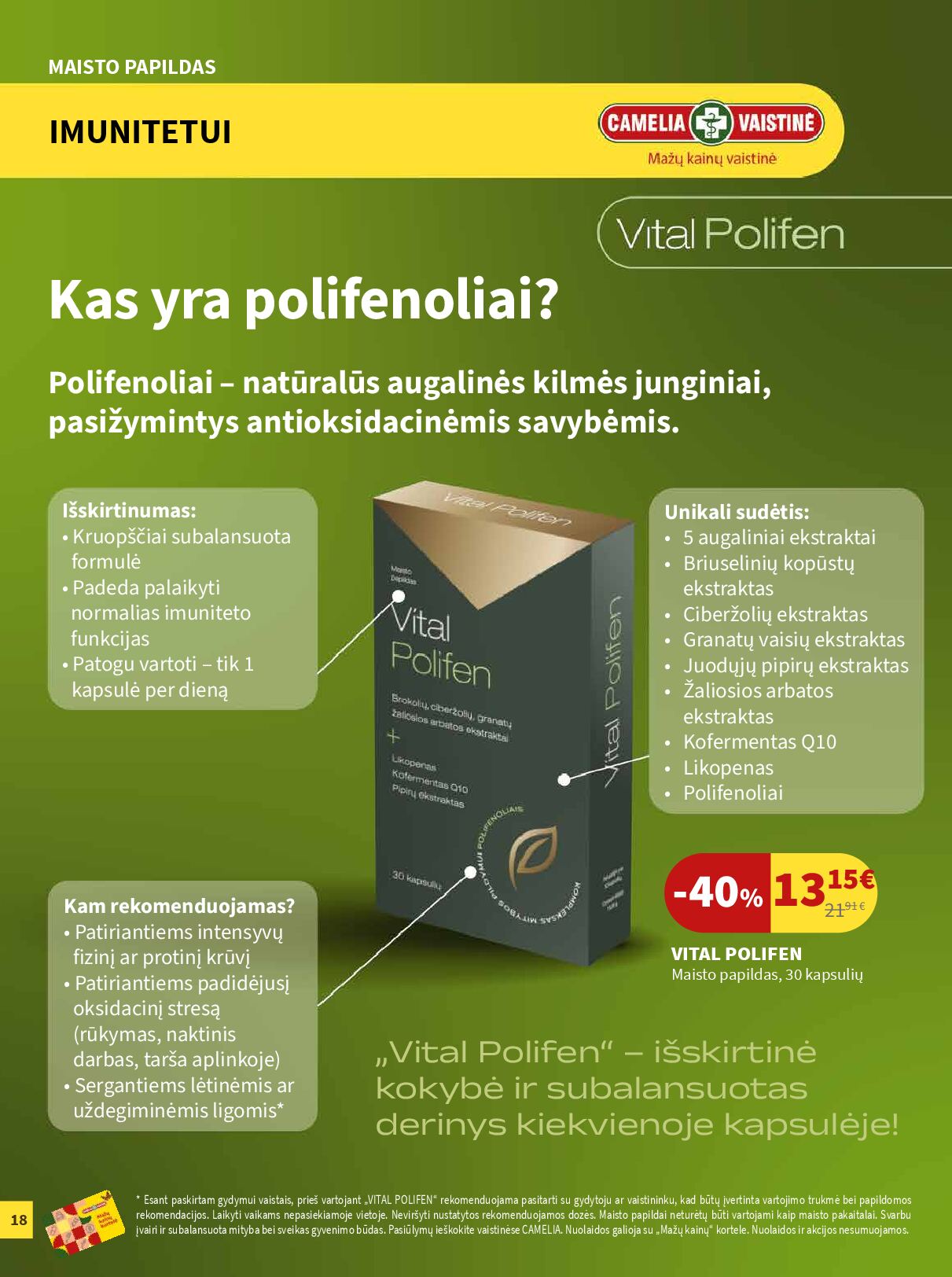 Naujas Camelia nuolaidų leidinys - Kartu vienas dėl kito – 18 puslapis