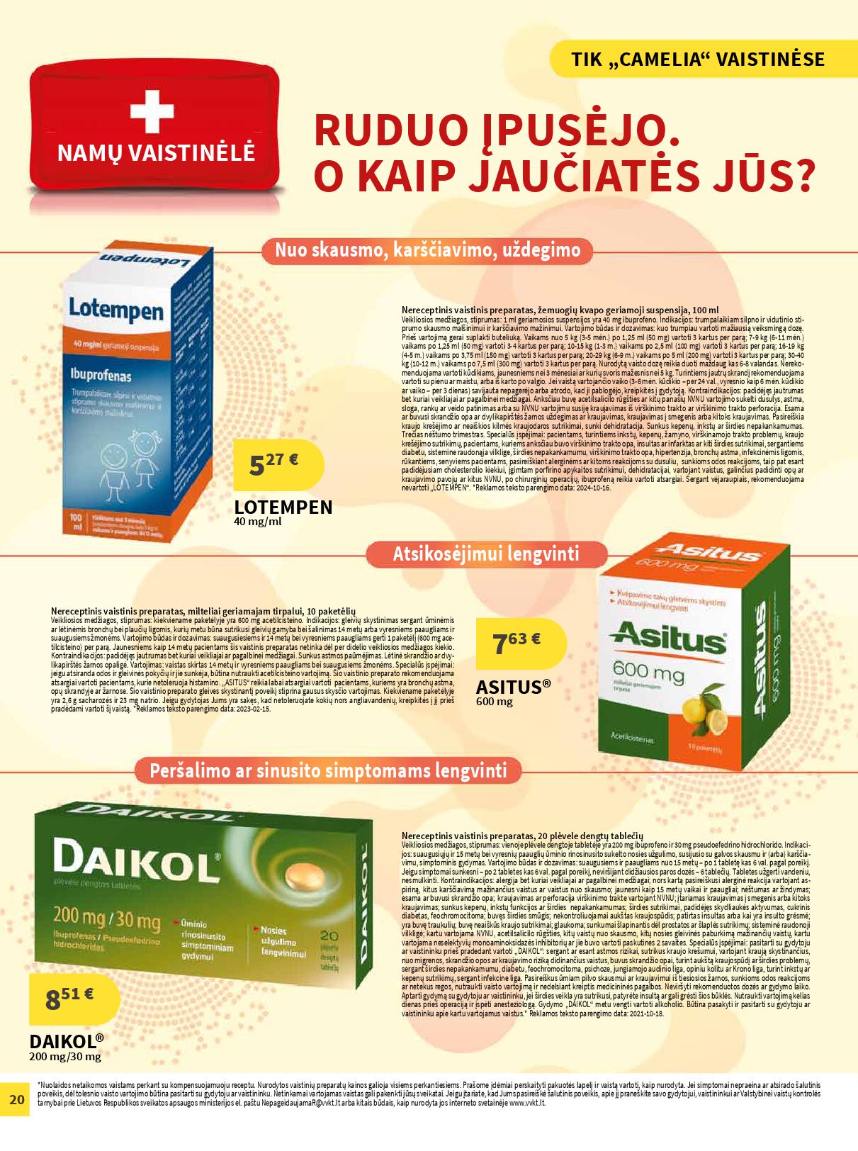 Naujas Camelia nuolaidų leidinys - Kartu vienas dėl kito – 20 puslapis