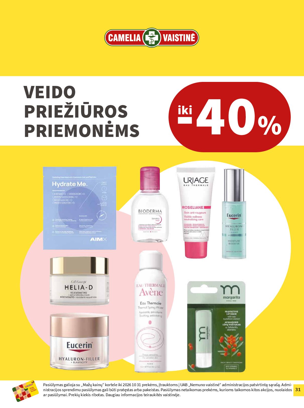 Naujas Camelia nuolaidų leidinys - Kartu vienas dėl kito – 31 puslapis