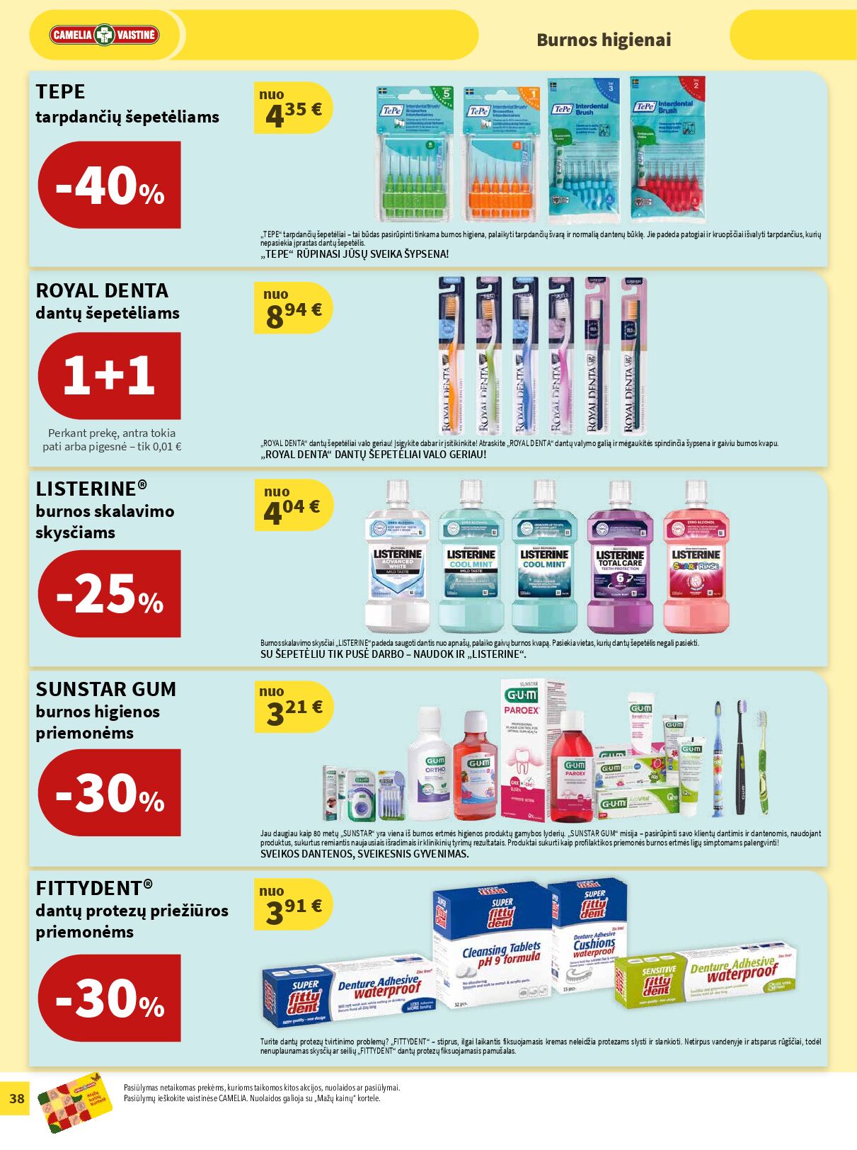 Naujas Camelia nuolaidų leidinys - Kartu vienas dėl kito – 38 puslapis