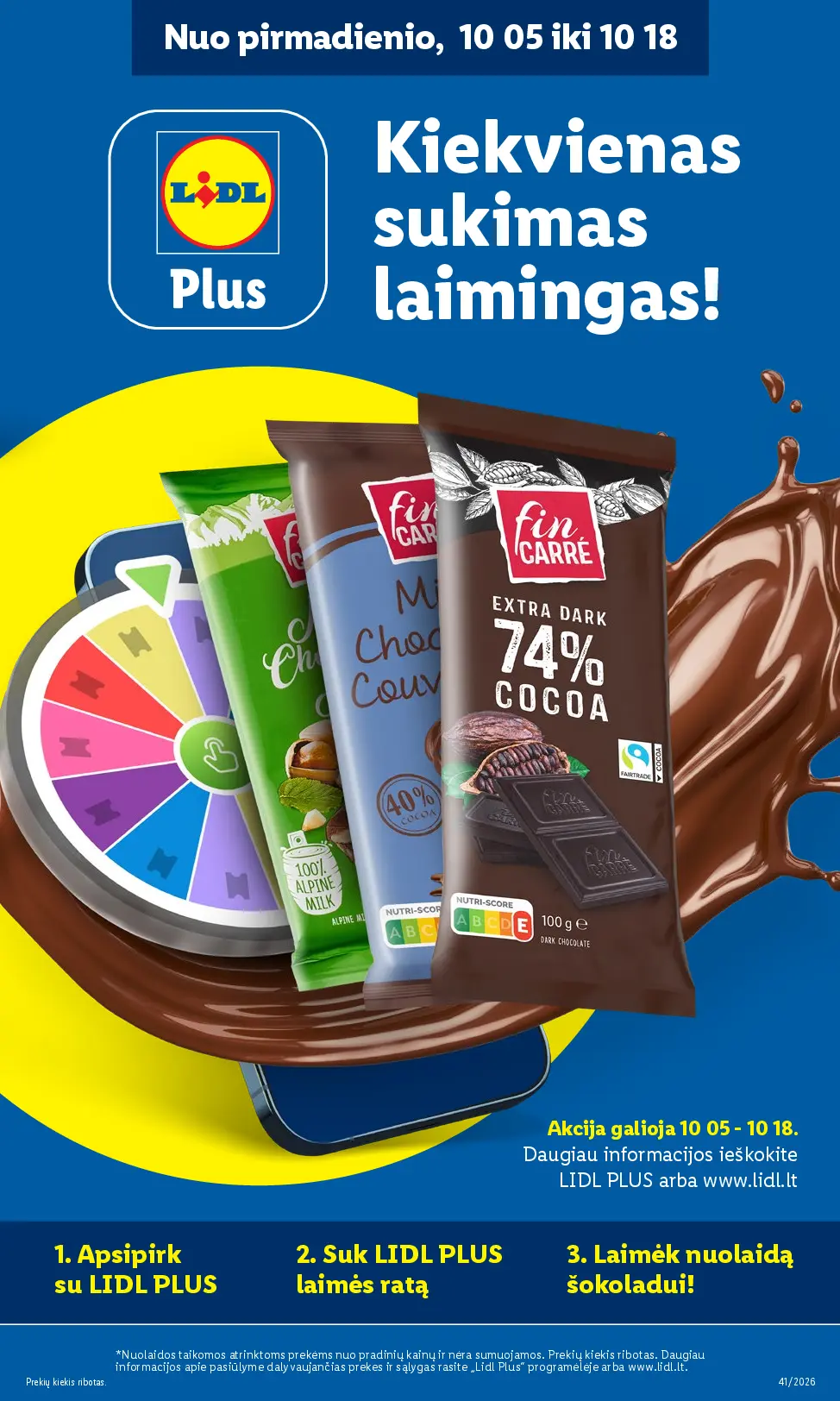 Naujas Lidl nuolaidų leidinys - MAISTO PREKIŲ PASIŪLYMAI Nr.41 – 17 puslapis