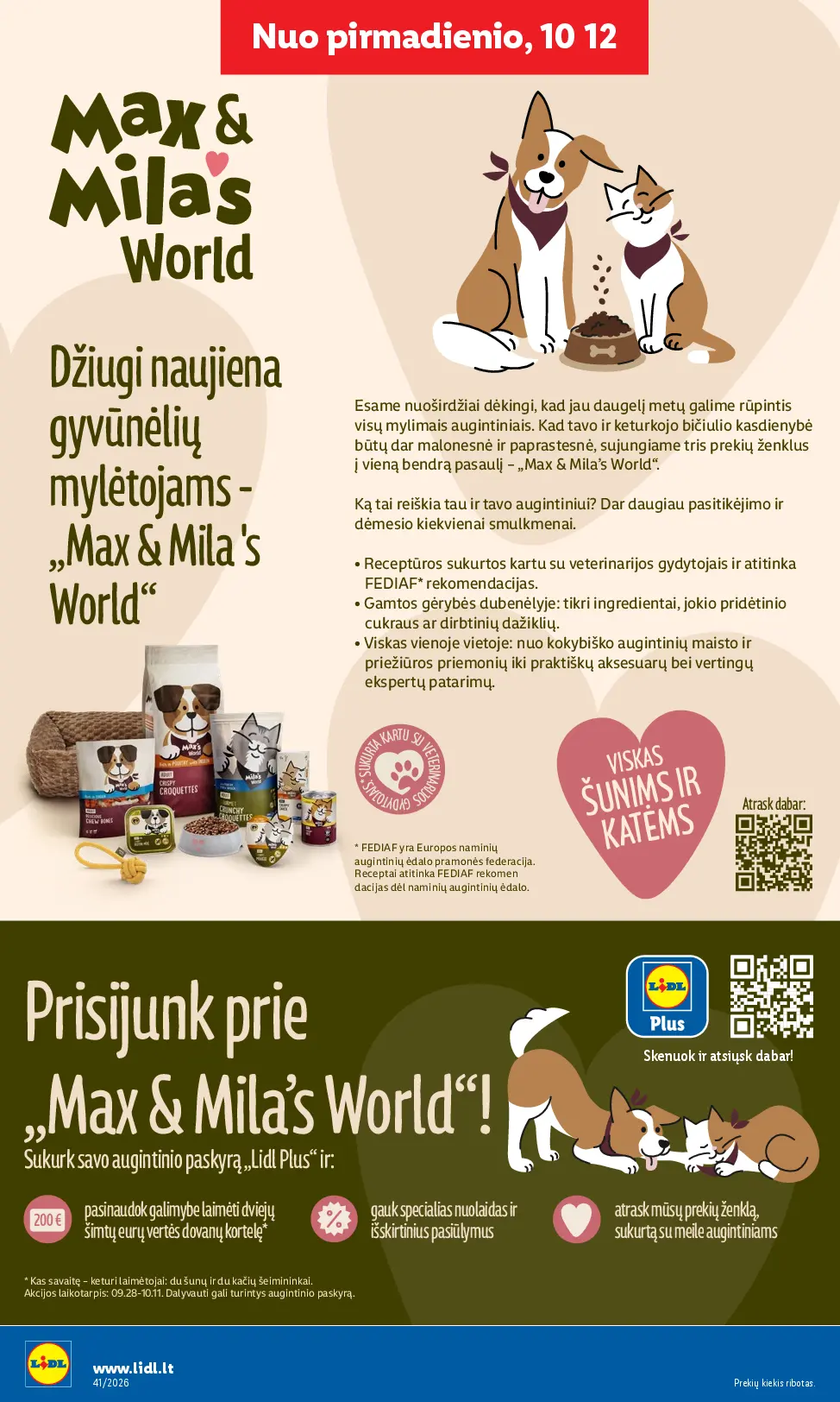 Naujas Lidl nuolaidų leidinys - MAISTO PREKIŲ PASIŪLYMAI Nr.41 – 18 puslapis