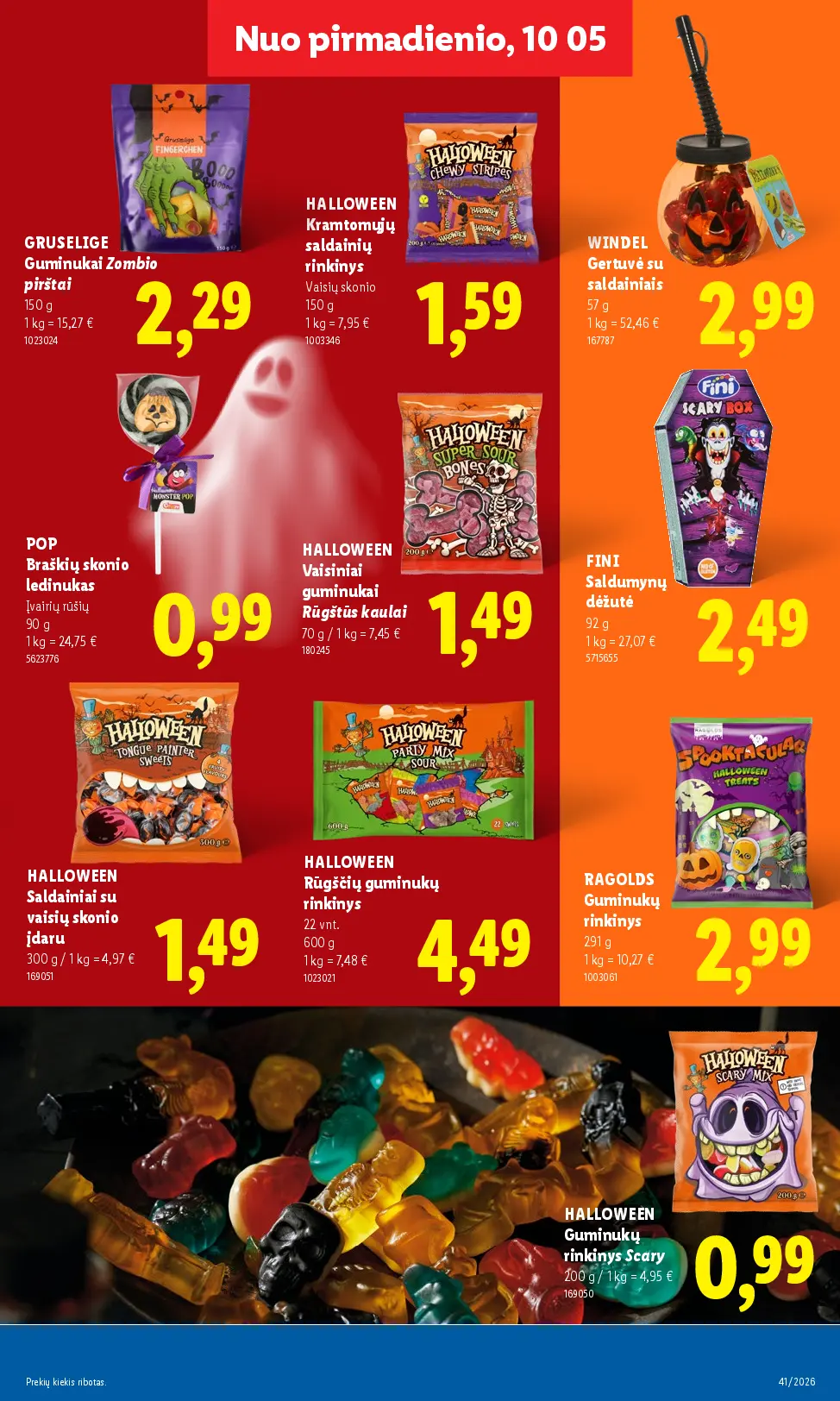 Naujas Lidl nuolaidų leidinys - MAISTO PREKIŲ PASIŪLYMAI Nr.41 – 25 puslapis
