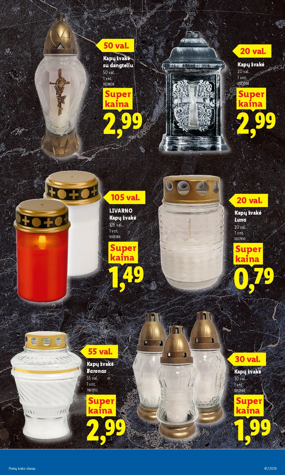 Naujas Lidl nuolaidų leidinys - MAISTO PREKIŲ PASIŪLYMAI Nr.41 – 27 puslapis