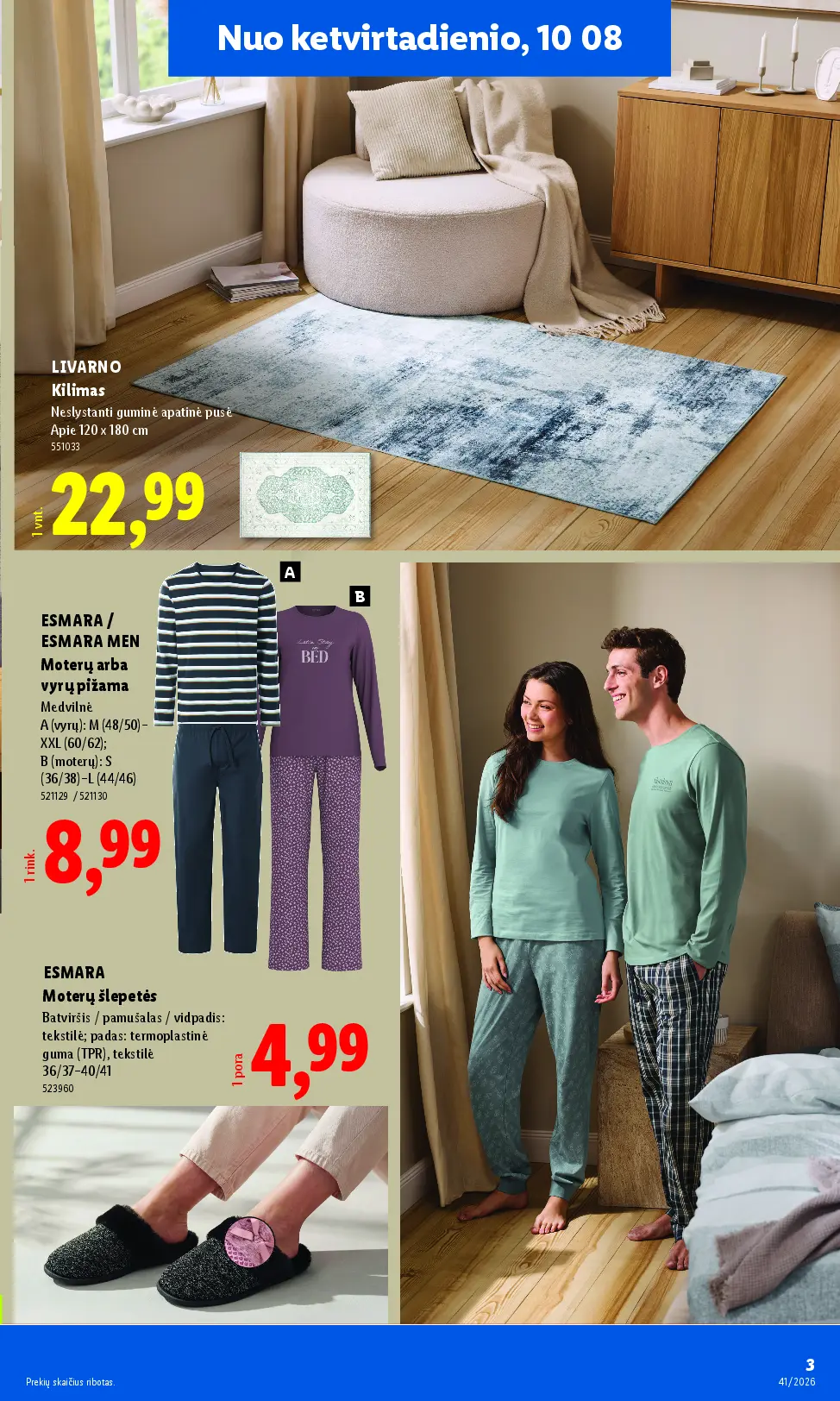 Naujas Lidl nuolaidų leidinys - NE MAISTO PREKIŲ PASIŪLYMAI Nr.41 – 23 puslapis