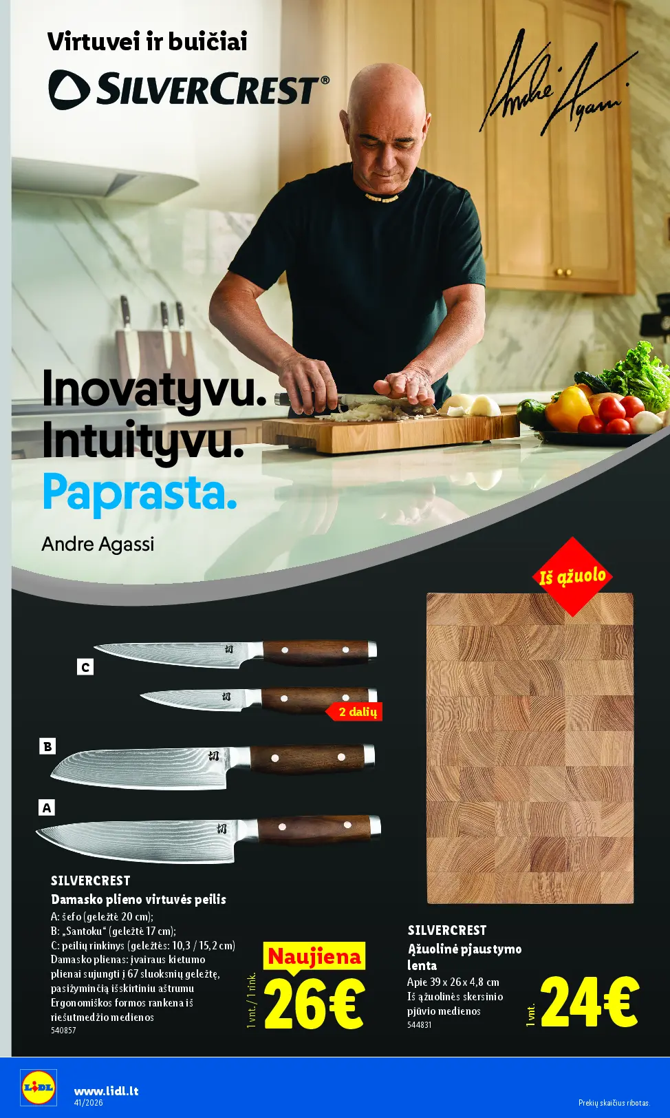 Naujas Lidl nuolaidų leidinys - NE MAISTO PREKIŲ PASIŪLYMAI Nr.41 – 4 puslapis
