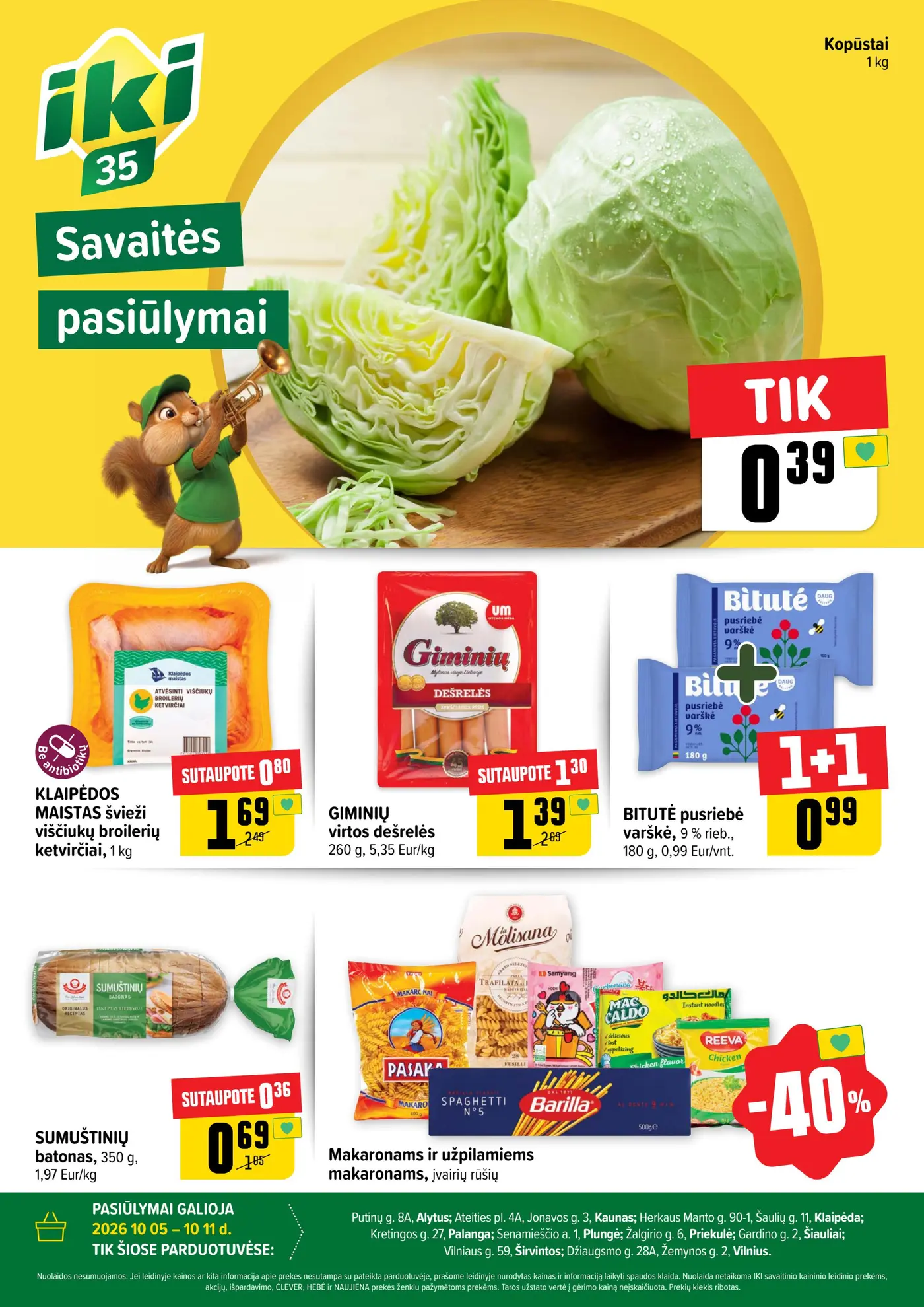Specialūs pasiūlymai IKI parduotuvės klientams (191) – 1 puslapis
