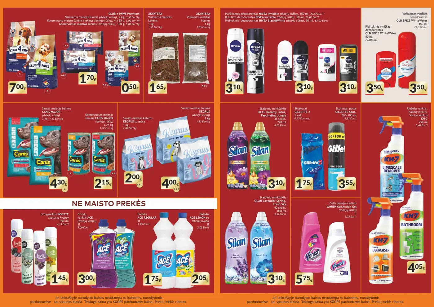 Koops naudingų pasiūlymų leidinys – 8 puslapis: Visavertis maistas šunims CLUB 4 PAWS Premium, 2 kg, Konservuoto maisto šunims rinkinys CLUB 4 PAWS Premium, 4 x 85 g, Konservuotas maistas šunims CLUB 4 PAWS Premium, 100 g