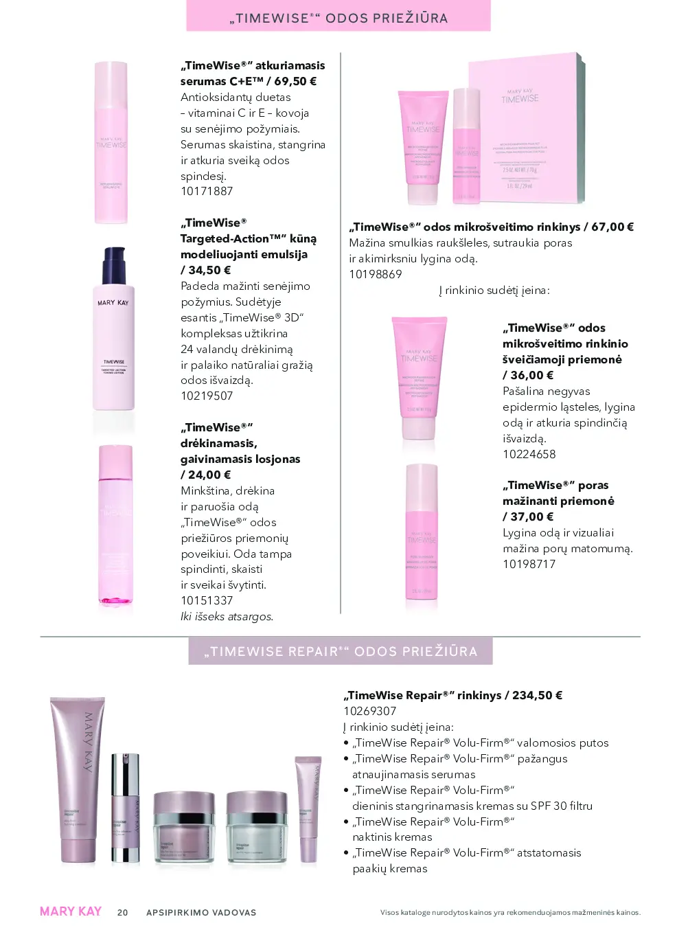 Mary Kay TheLOOKFall – 20 puslapis
