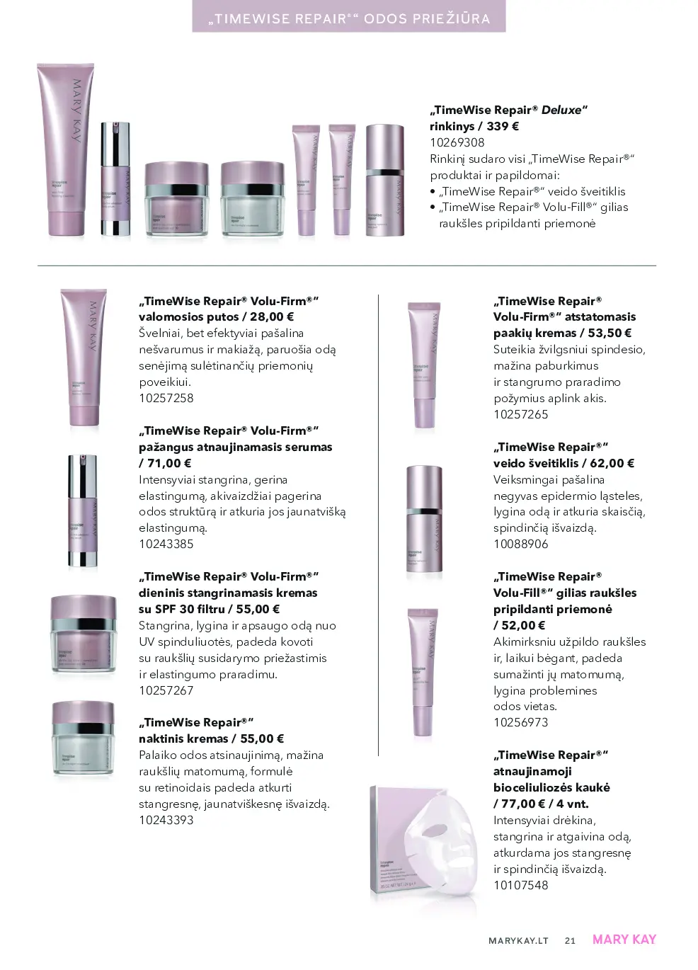 Mary Kay TheLOOKFall – 21 puslapis