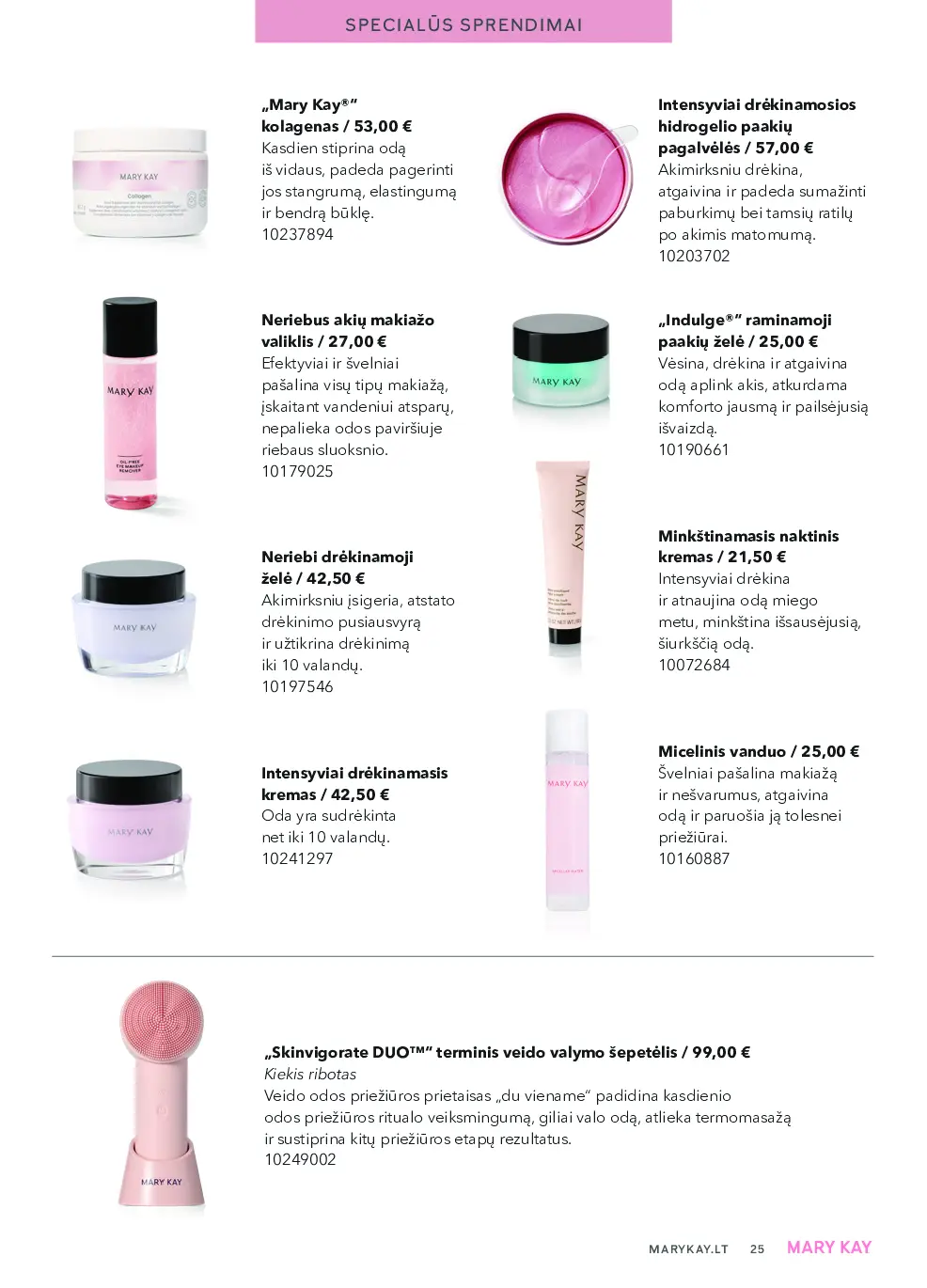 Mary Kay TheLOOKFall – 25 puslapis