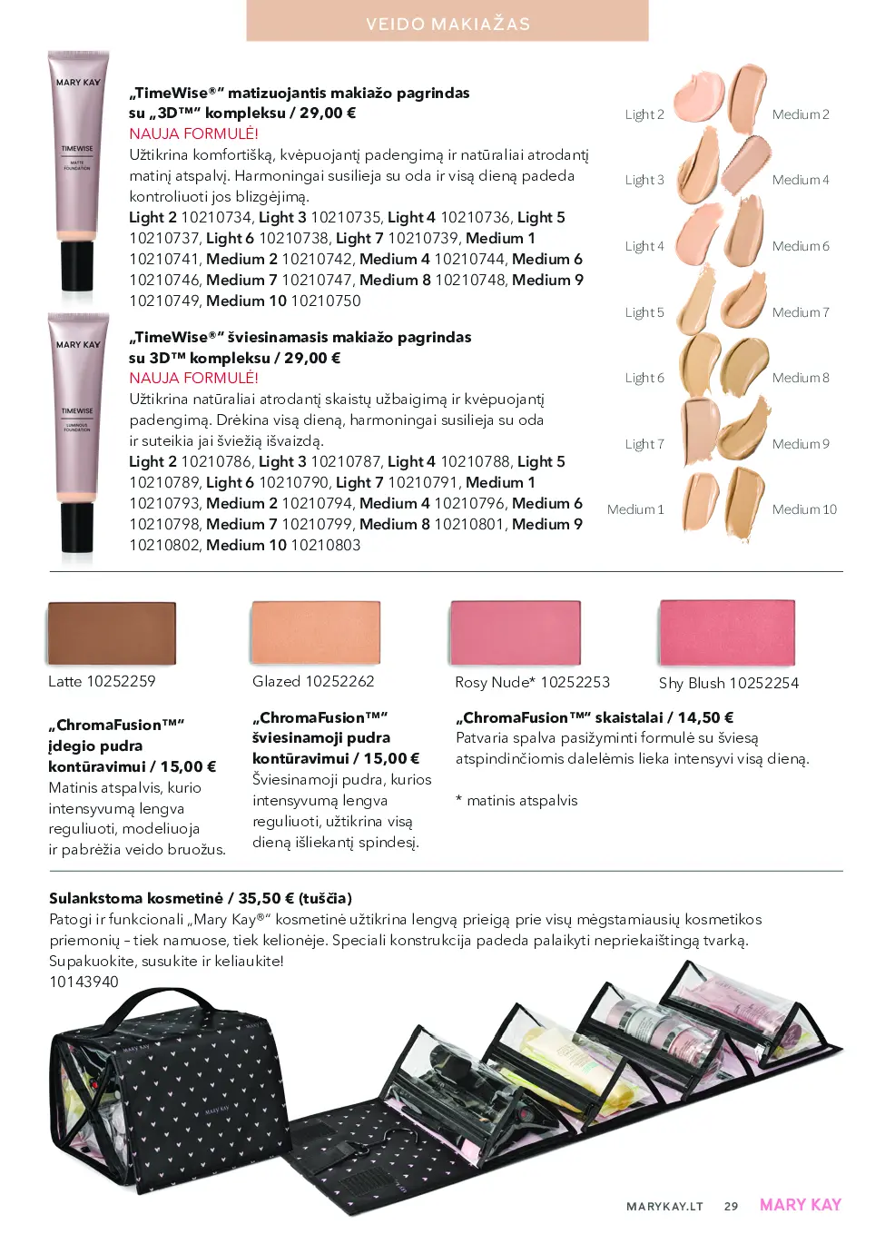 Mary Kay TheLOOKFall – 29 puslapis