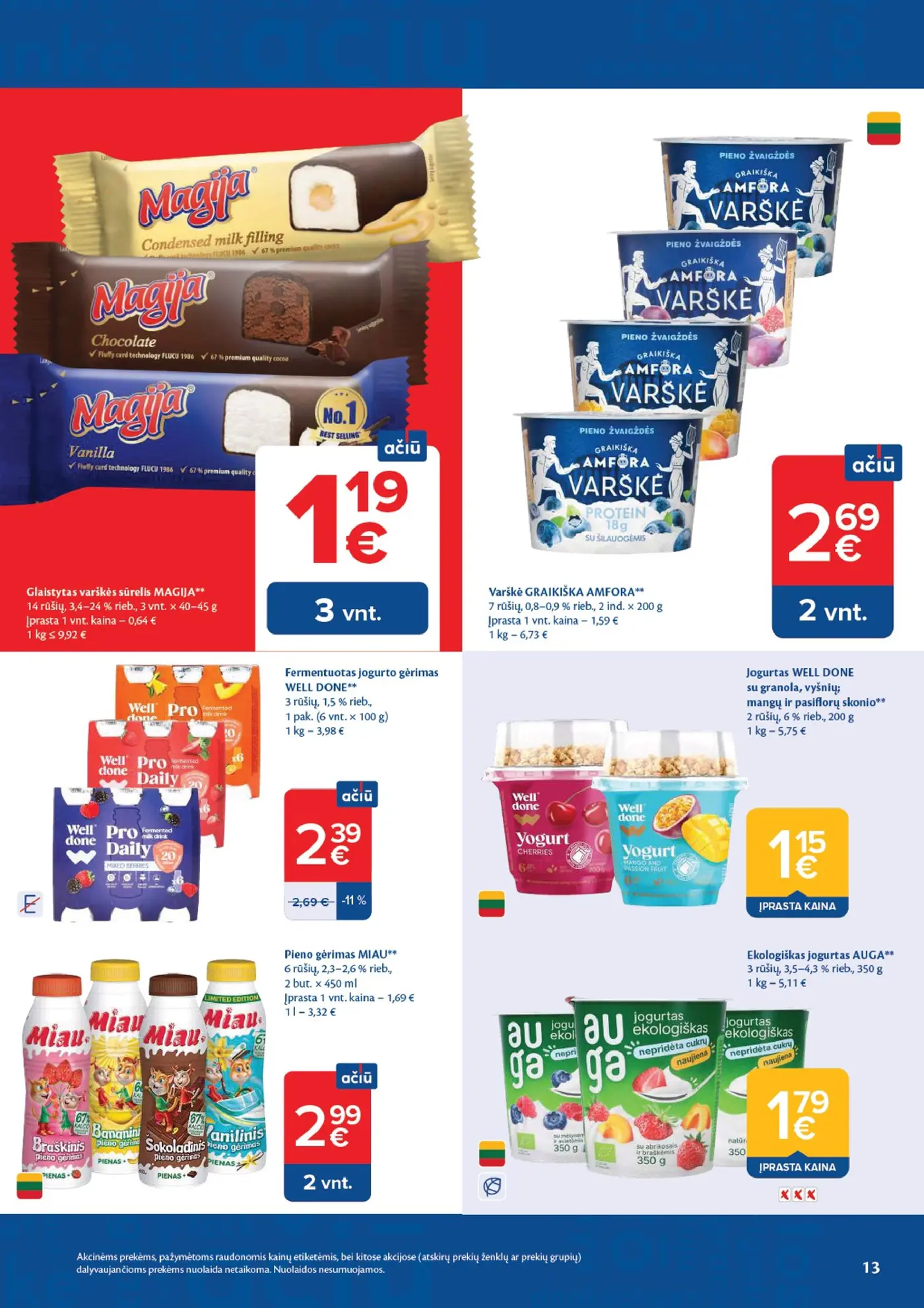 Naujas Maxima nuolaidų leidinys - AČIŪ savaitinis leidinys Nr. 41 – 13 puslapis