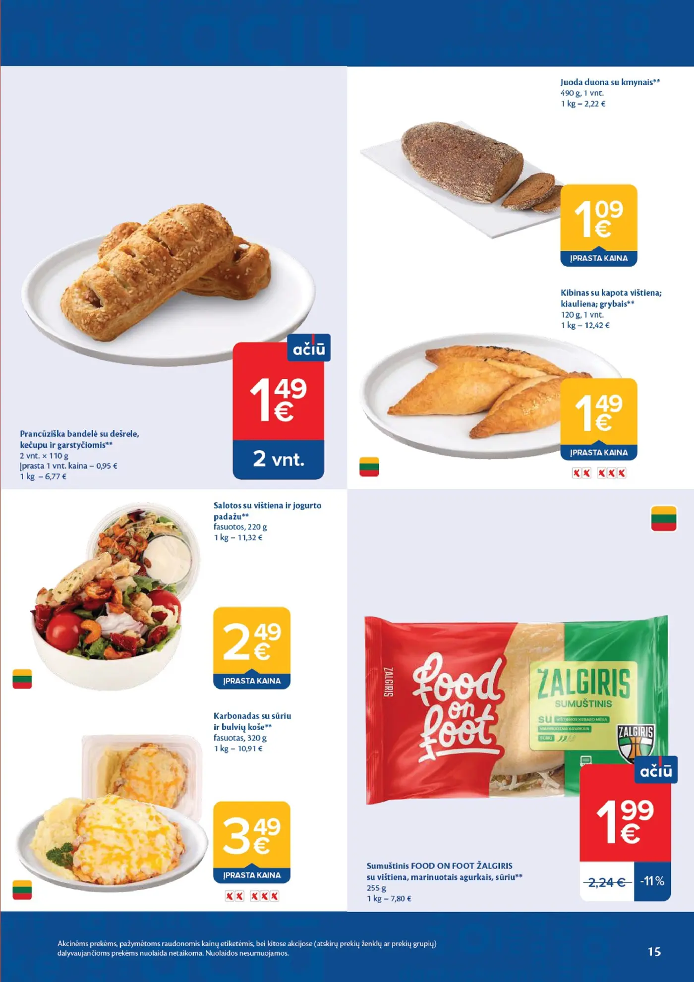 Naujas Maxima nuolaidų leidinys - AČIŪ savaitinis leidinys Nr. 41 – 15 puslapis