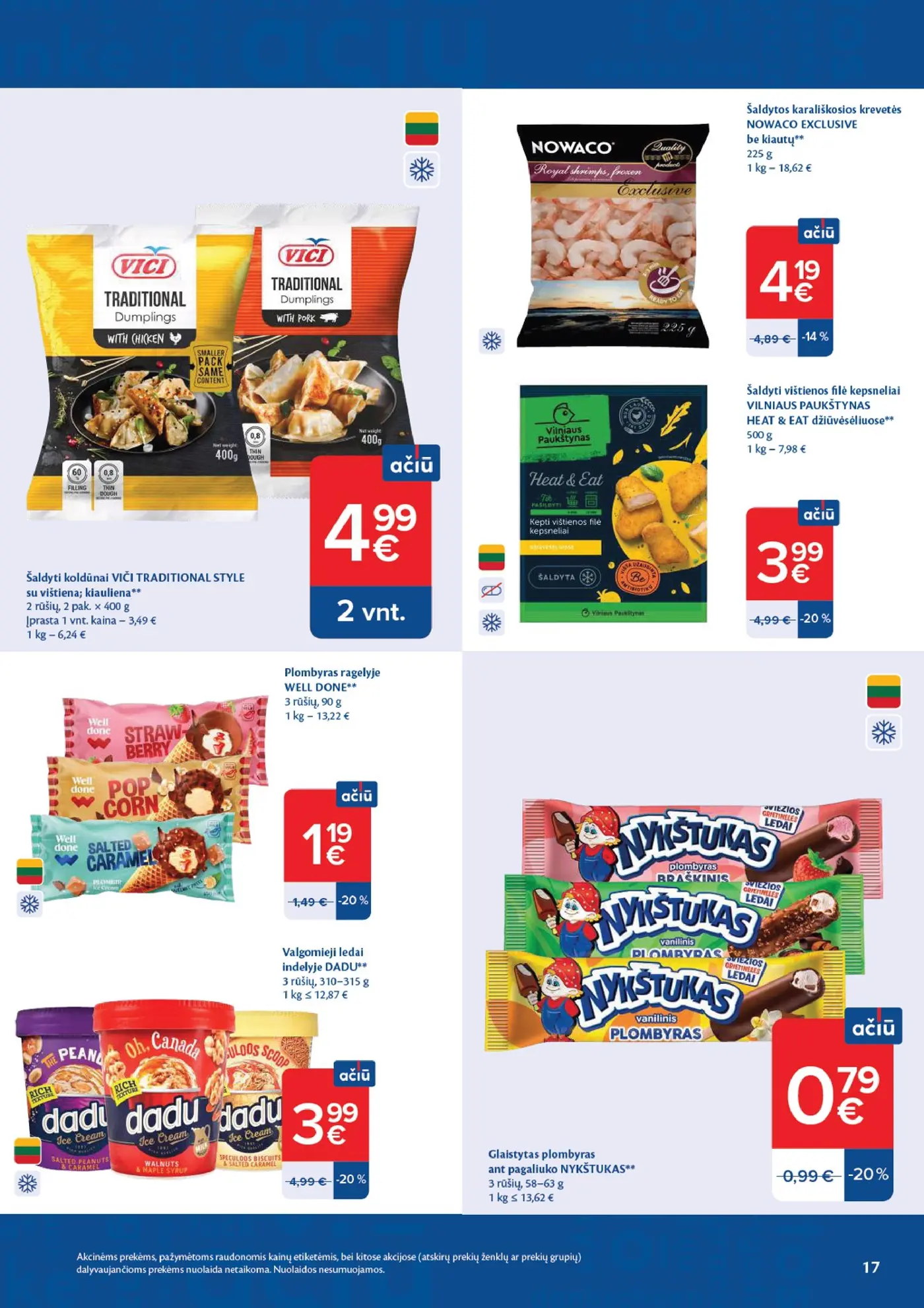 Naujas Maxima nuolaidų leidinys - AČIŪ savaitinis leidinys Nr. 41 – 17 puslapis