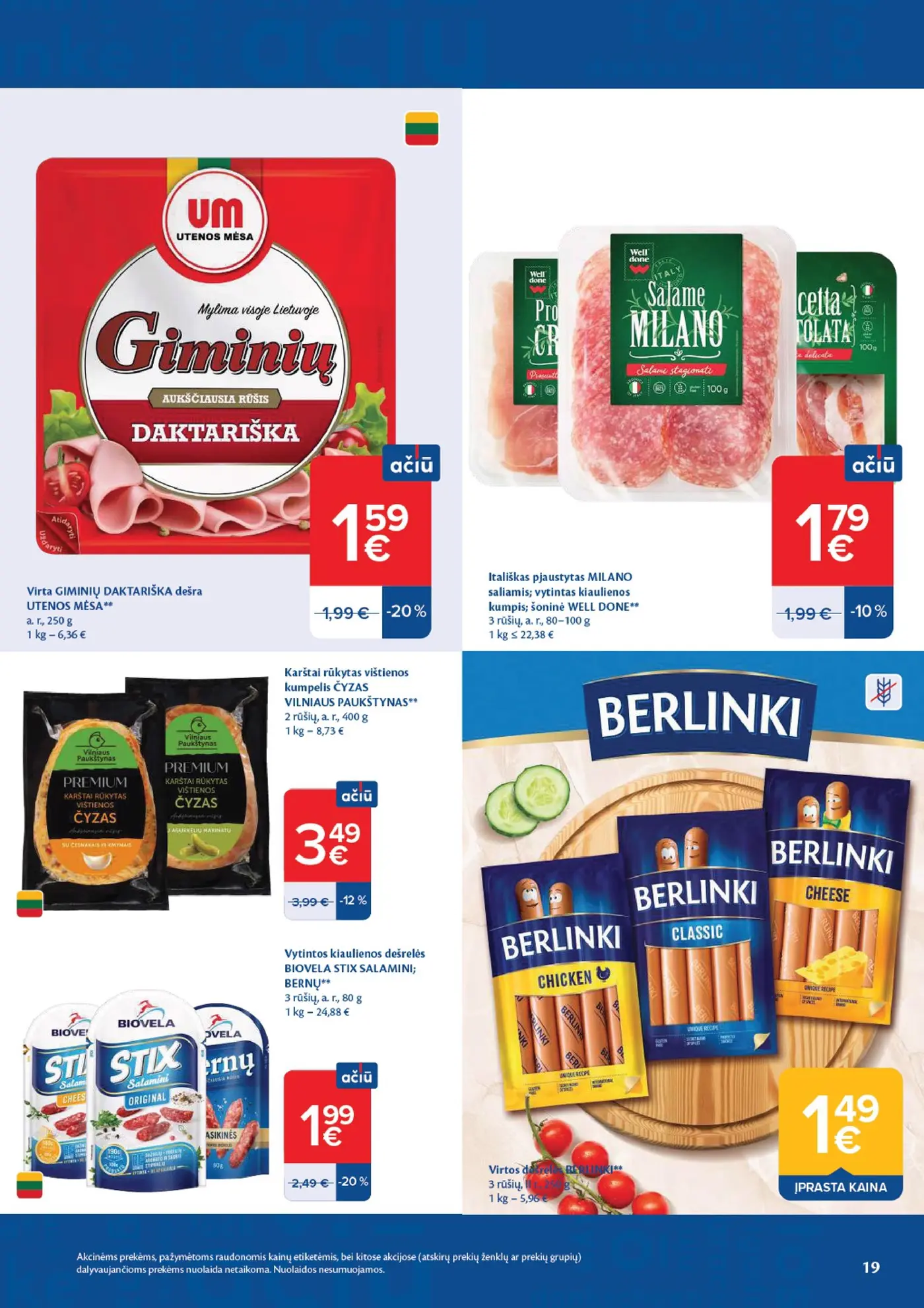 Naujas Maxima nuolaidų leidinys - AČIŪ savaitinis leidinys Nr. 41 – 19 puslapis