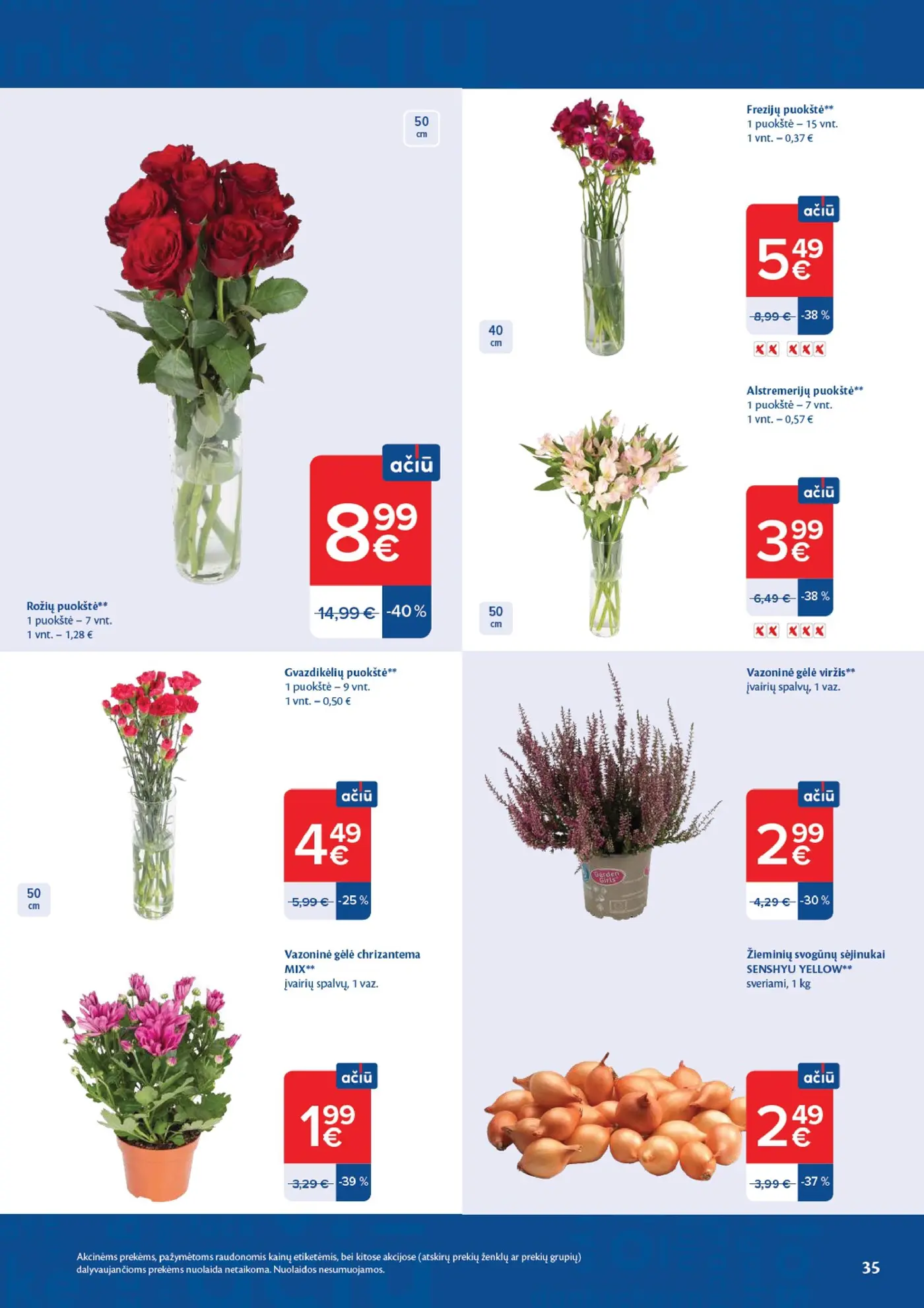 Naujas Maxima nuolaidų leidinys - AČIŪ savaitinis leidinys Nr. 41 – 35 puslapis