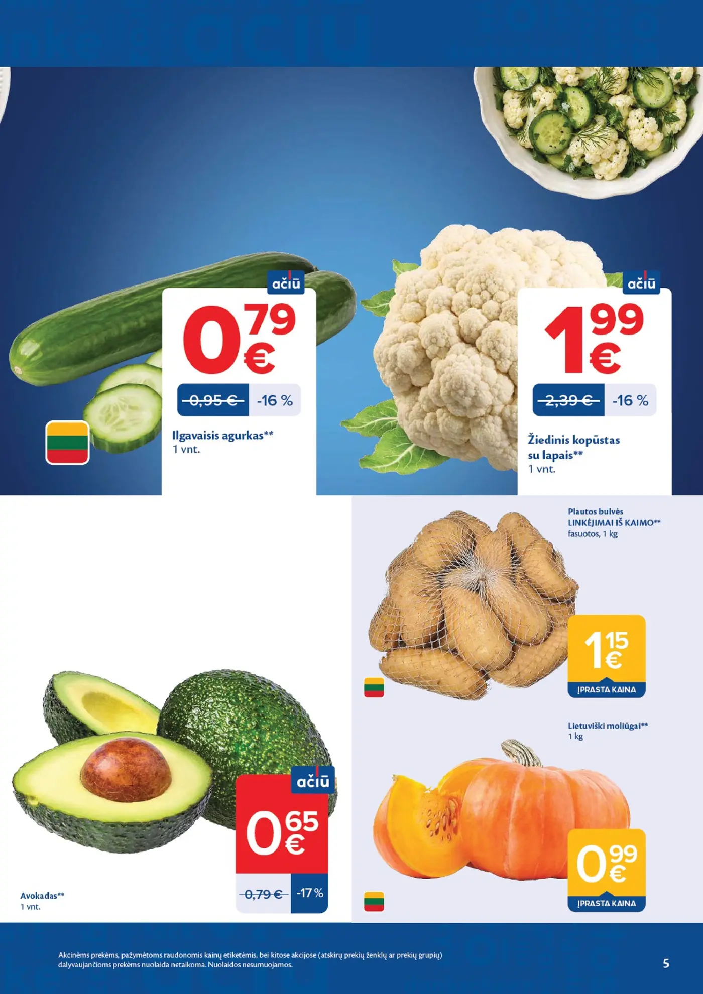 Naujas Maxima nuolaidų leidinys - AČIŪ savaitinis leidinys Nr. 41 – 5 puslapis