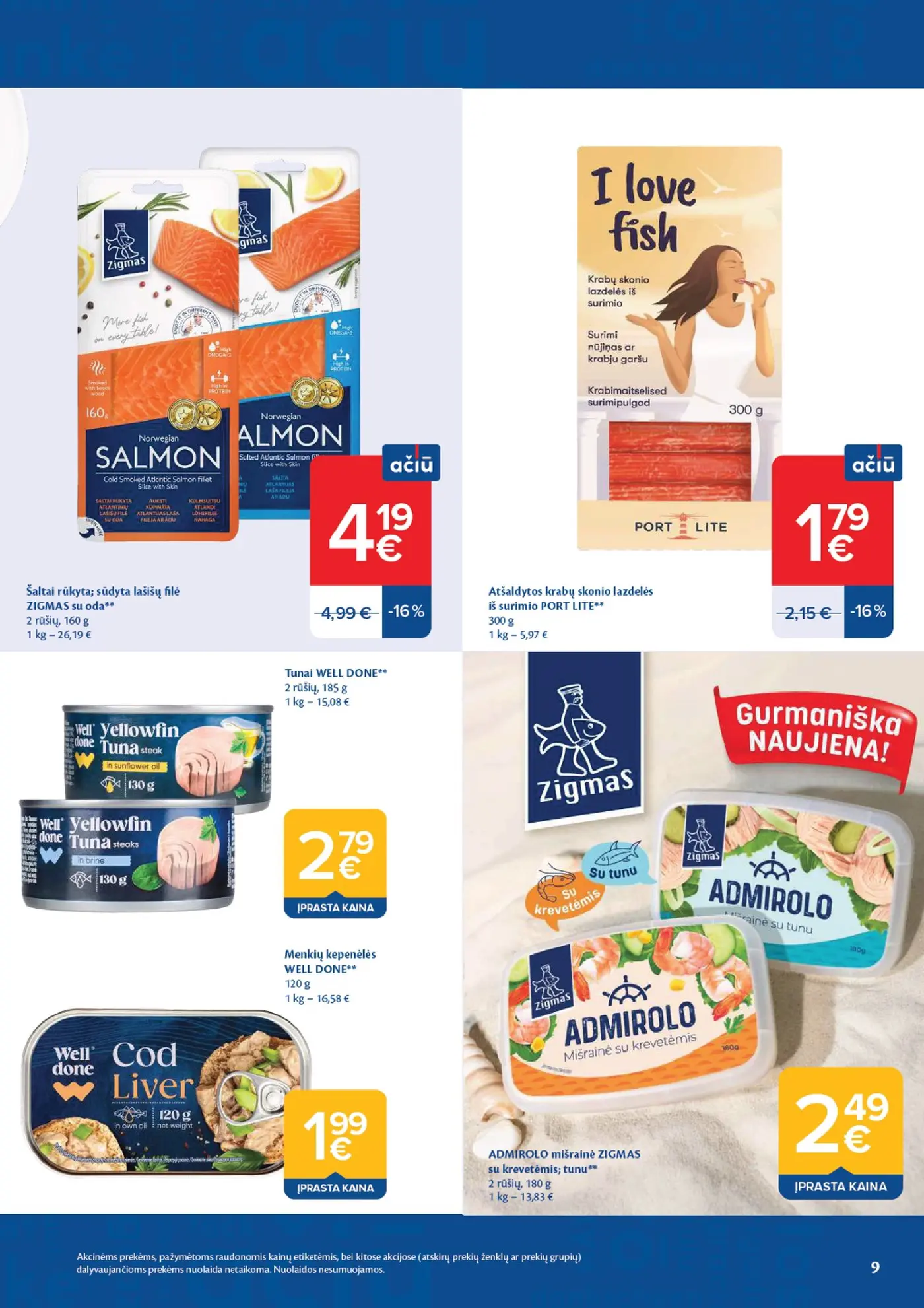 Naujas Maxima nuolaidų leidinys - AČIŪ savaitinis leidinys Nr. 41 – 9 puslapis