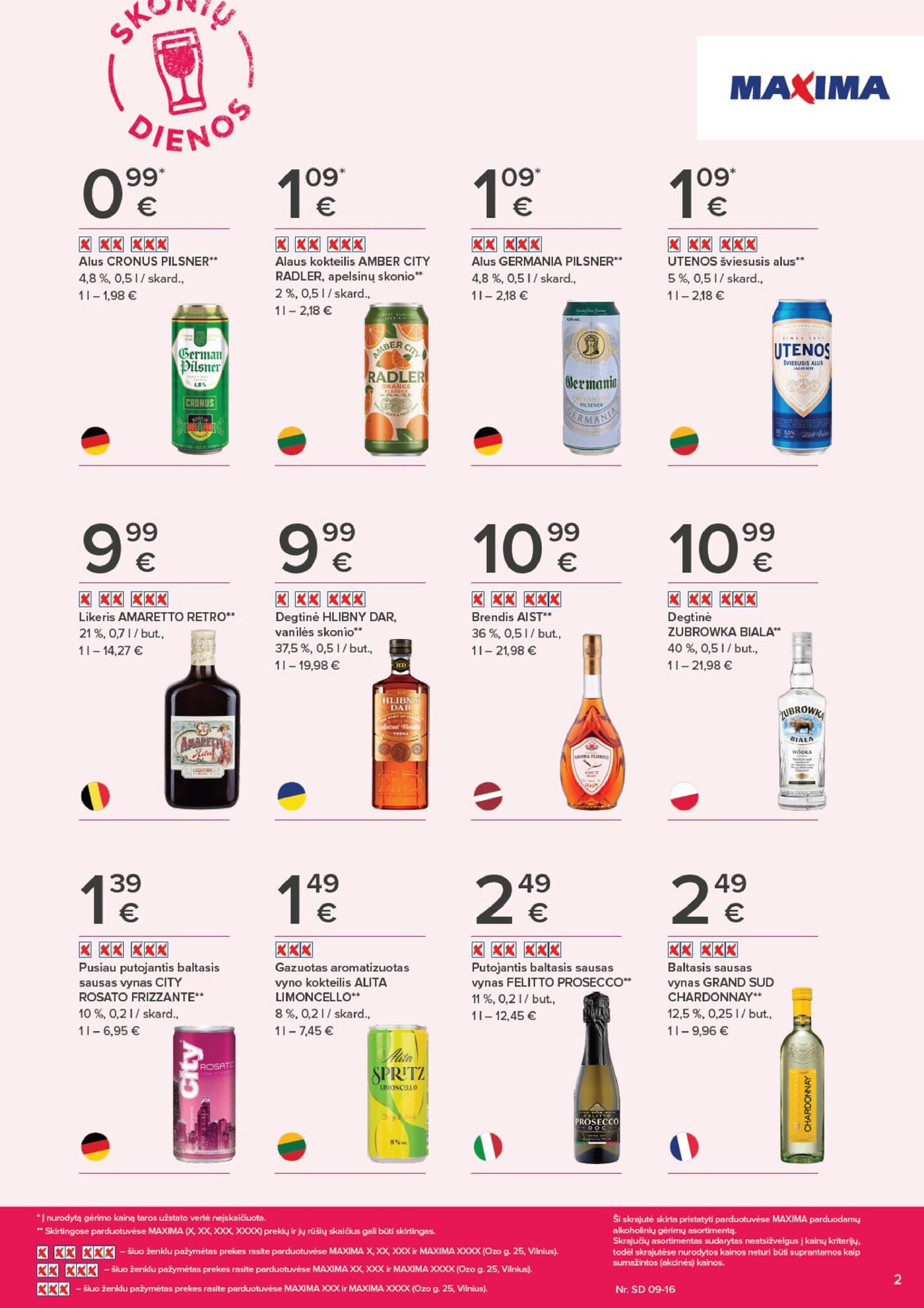 MAXIMOS leidinys SKONIŲ DIENOS – 2 puslapis