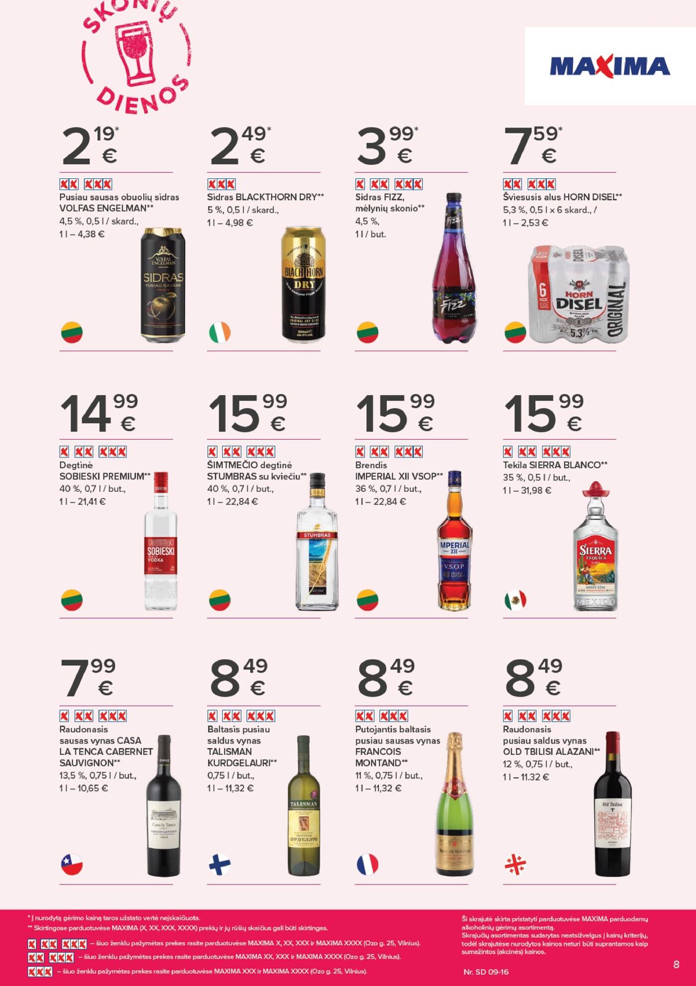 MAXIMOS leidinys SKONIŲ DIENOS – 8 puslapis