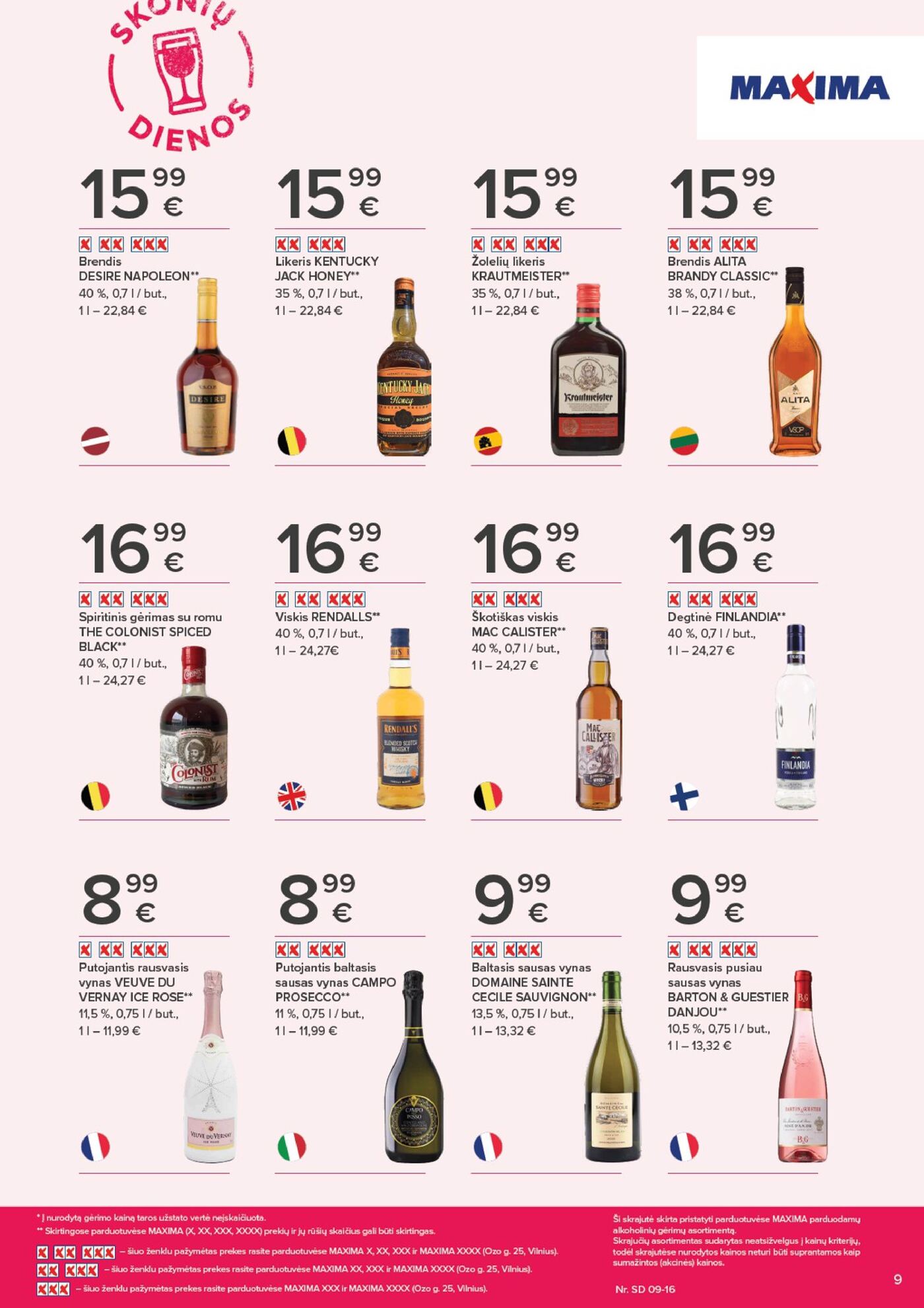 MAXIMOS leidinys SKONIŲ DIENOS – 9 puslapis