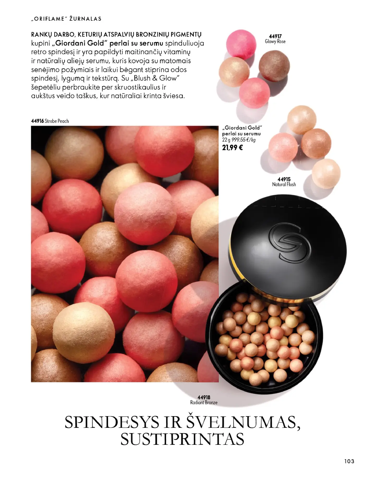 Oriflame Katalogas 14 – 103 puslapis