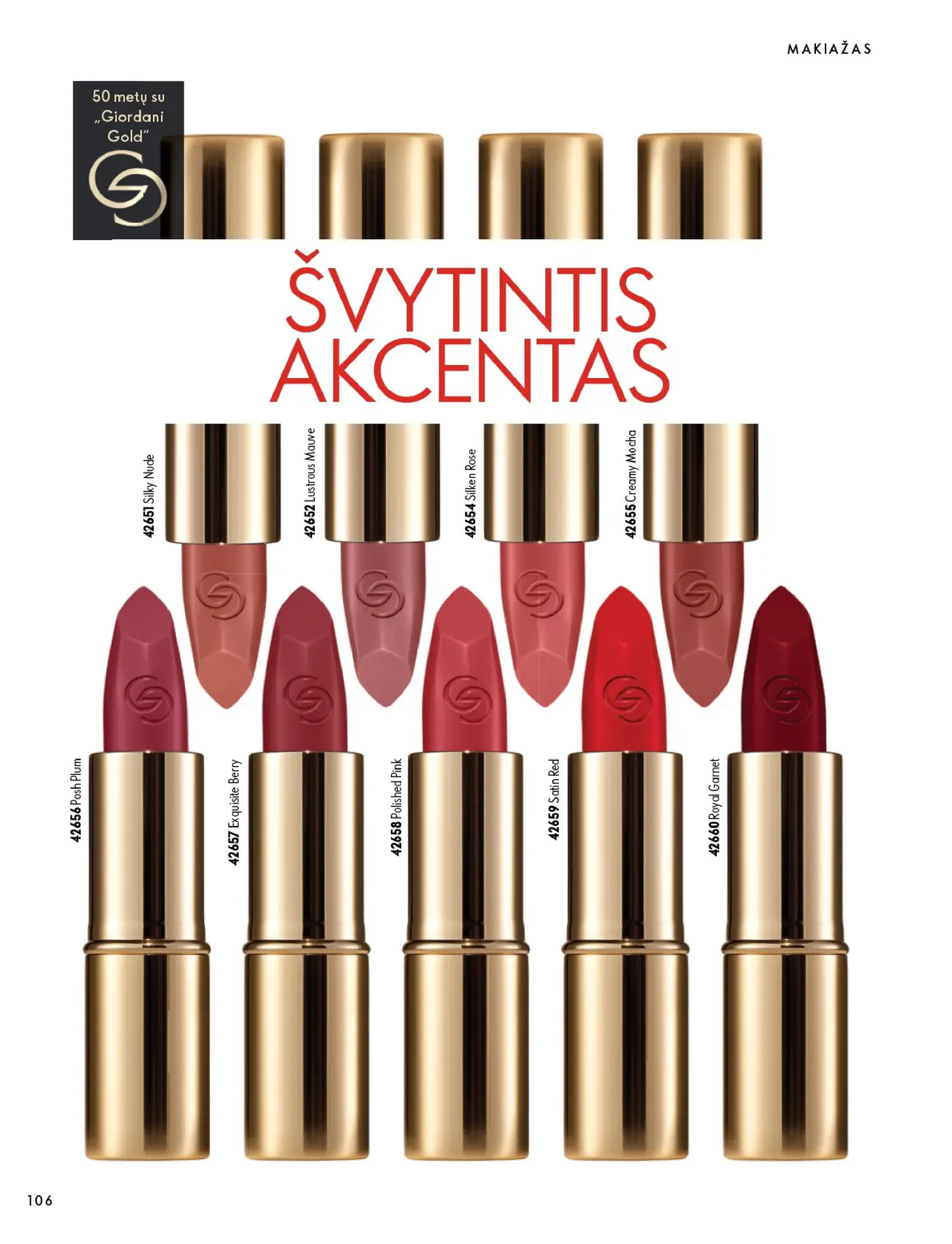 Oriflame Katalogas 14 – 106 puslapis