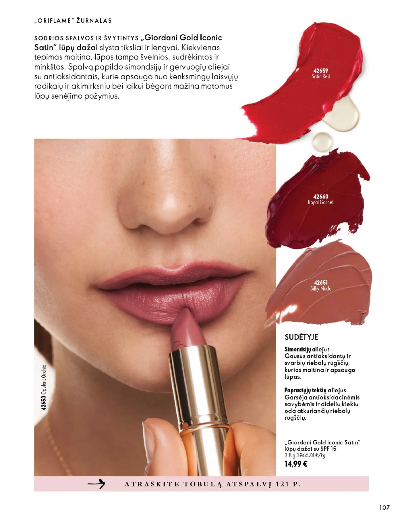 Oriflame Katalogas 14 – 107 puslapis