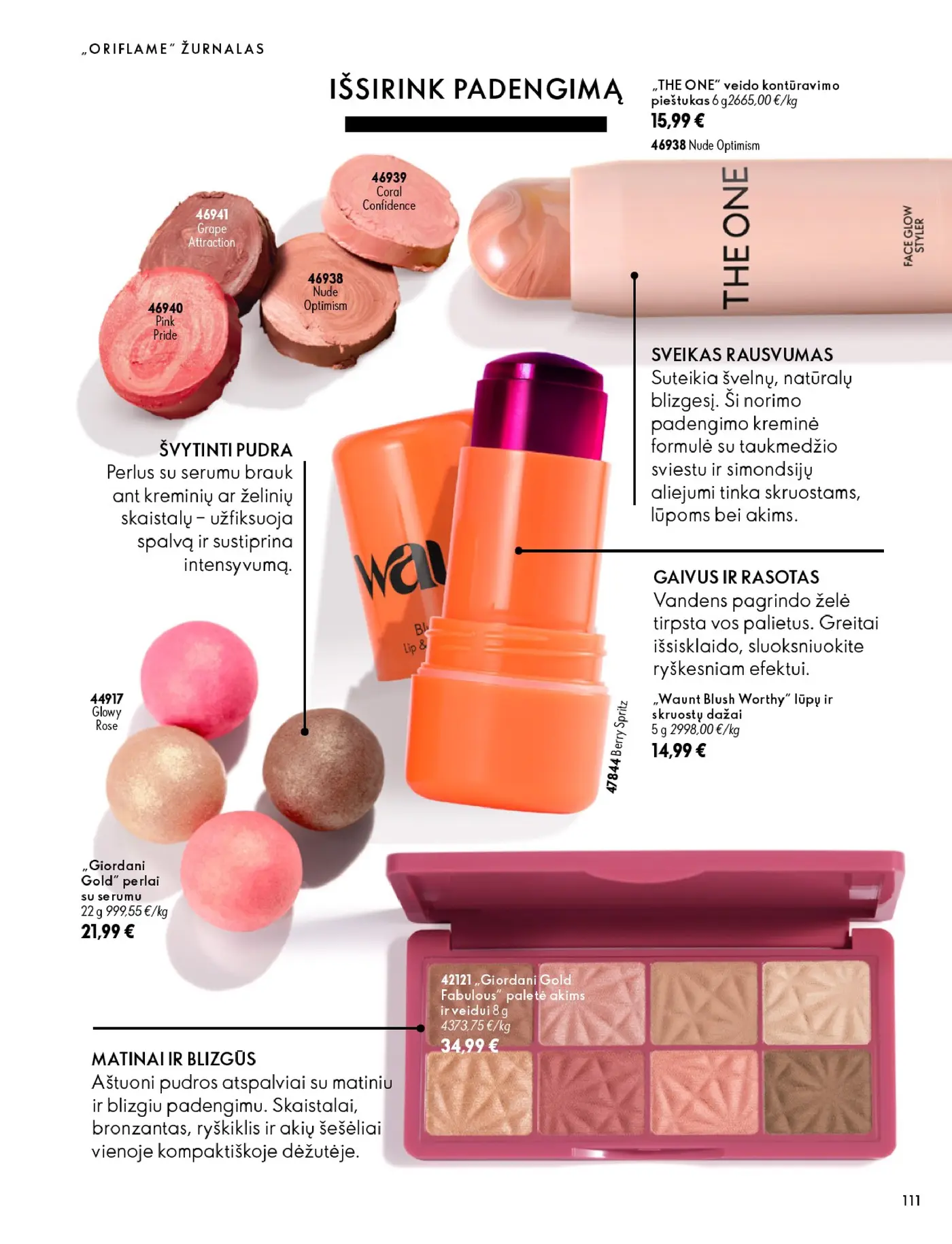 Oriflame Katalogas 14 – 111 puslapis