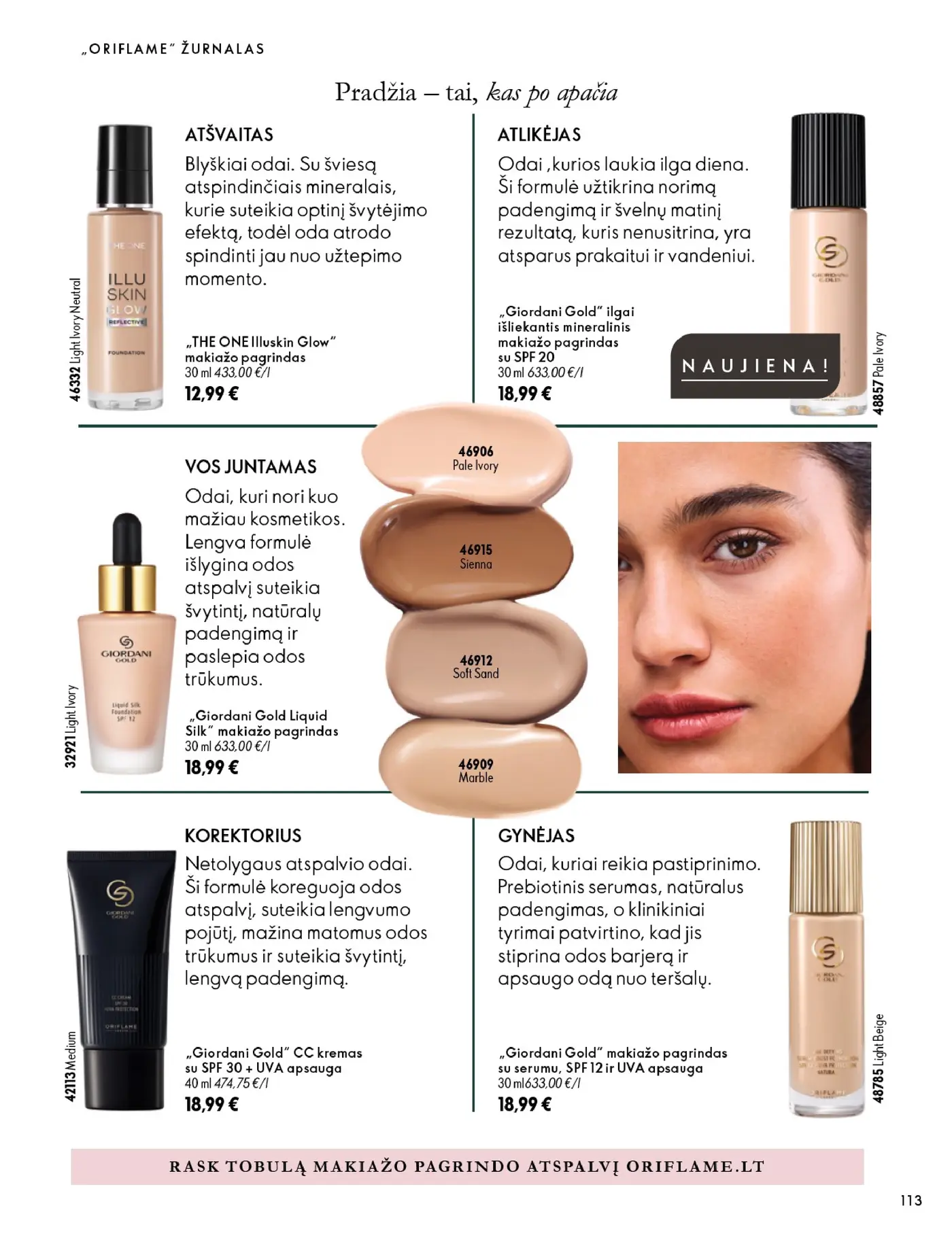 Oriflame Katalogas 14 – 113 puslapis
