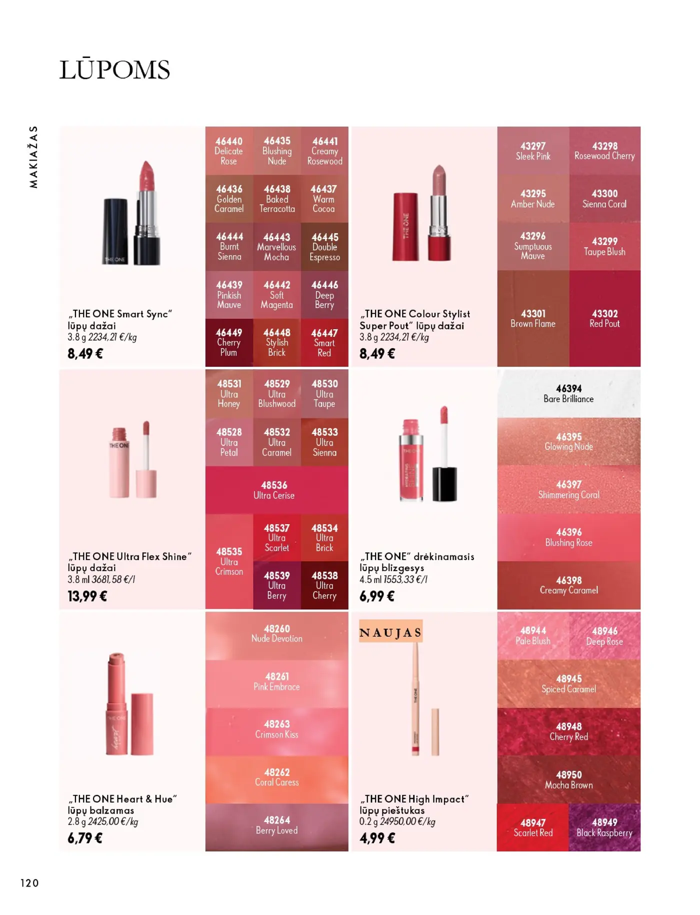 Oriflame Katalogas 14 – 120 puslapis