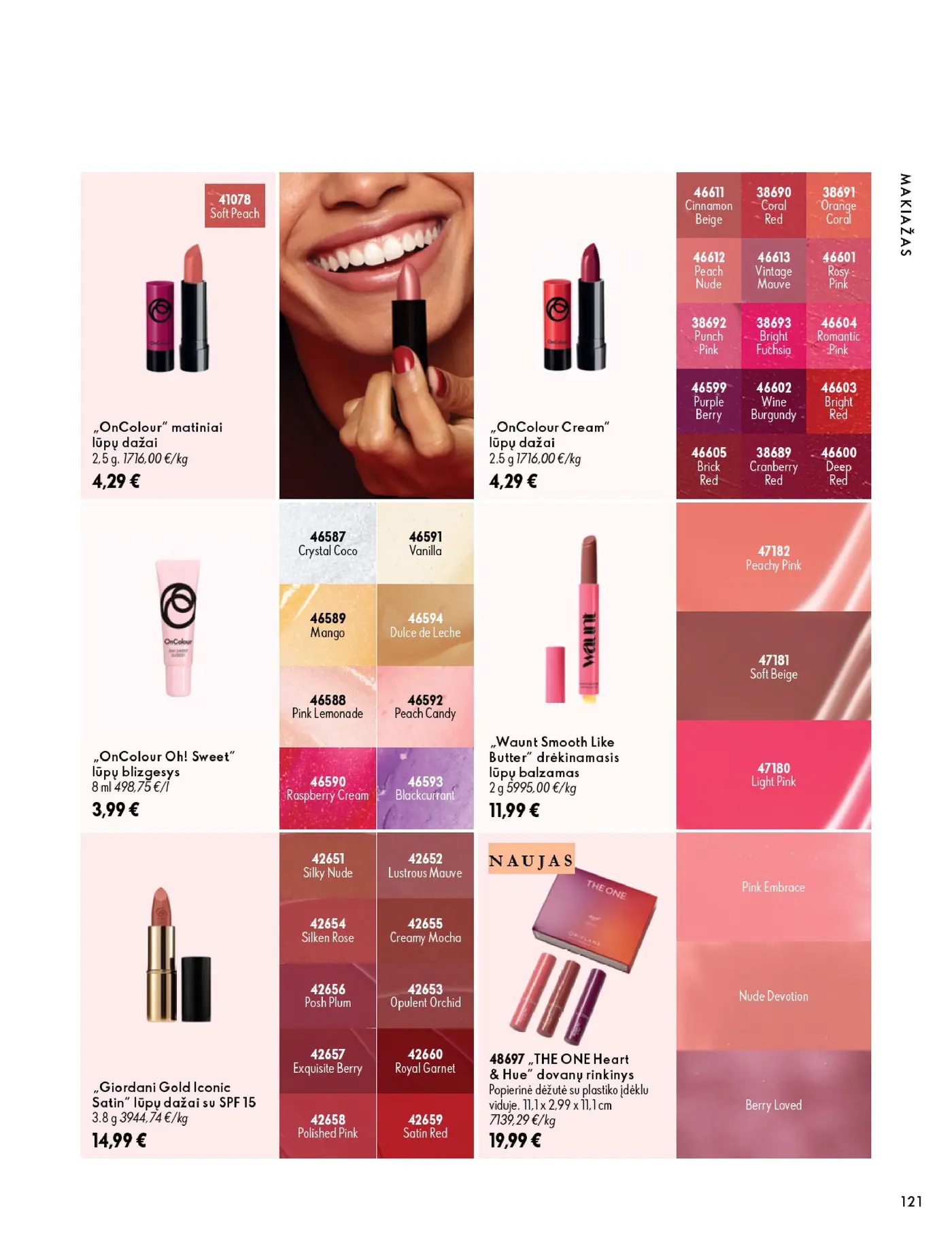 Oriflame Katalogas 14 – 121 puslapis
